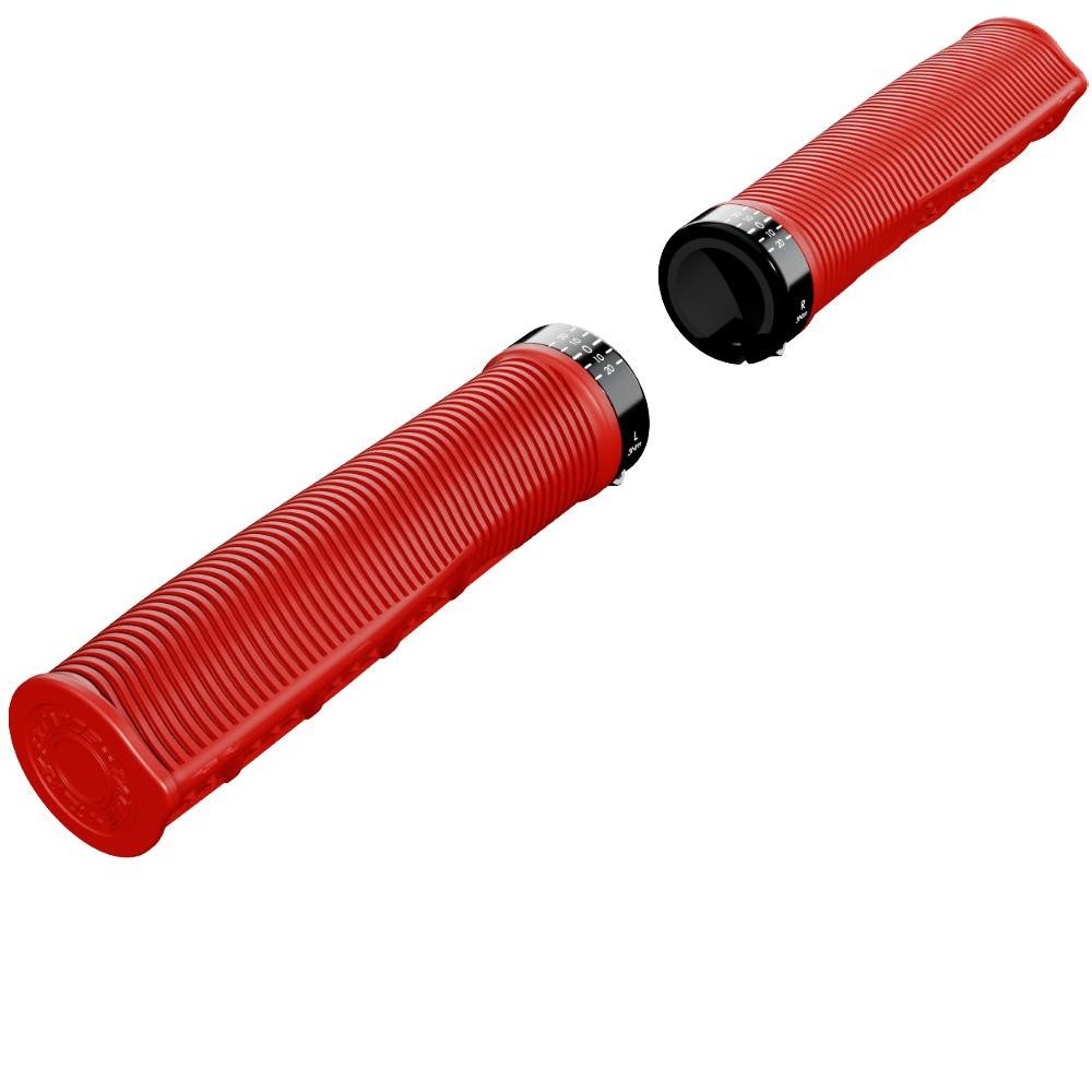 Tatze Fahrradlenkergriff Tatze Griff MTB SPORT GRIP rot Ø 32 bis 34mm schraubbar