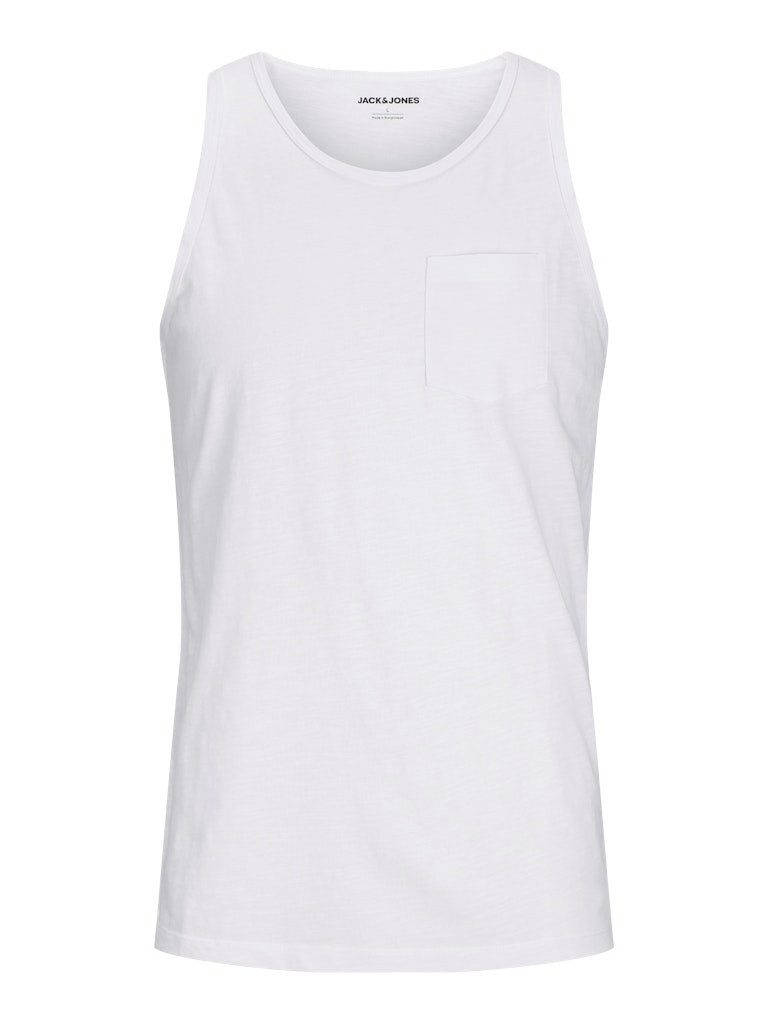 Jack & Jones С коротким рукавом JJJAKE TAMPA POCKET SLUB TANKTOP