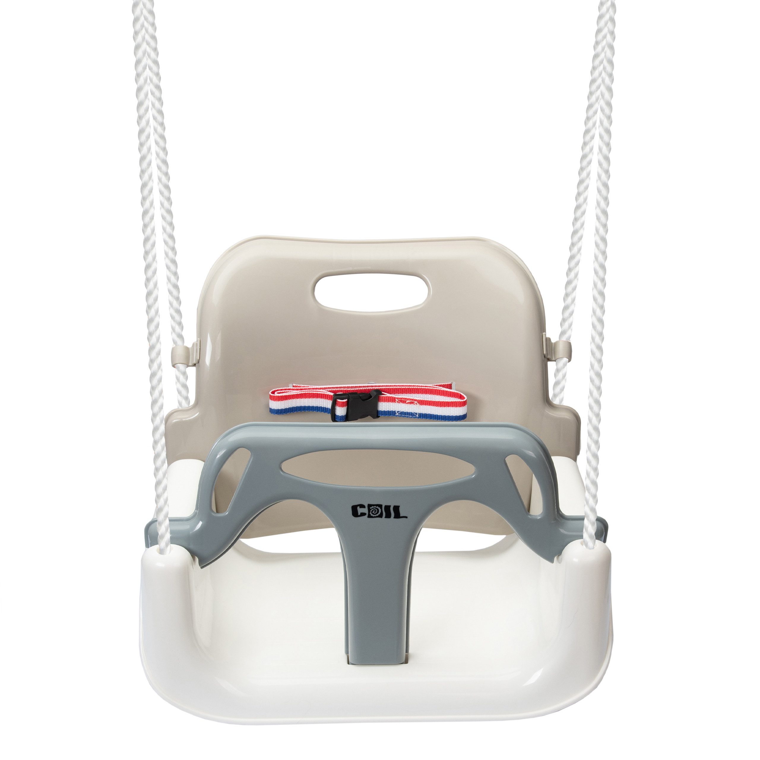 COIL Babyschaukel Schaukel 3in1, Gartenschaukel,Rückenlehne und Anschnallgu günstig online kaufen