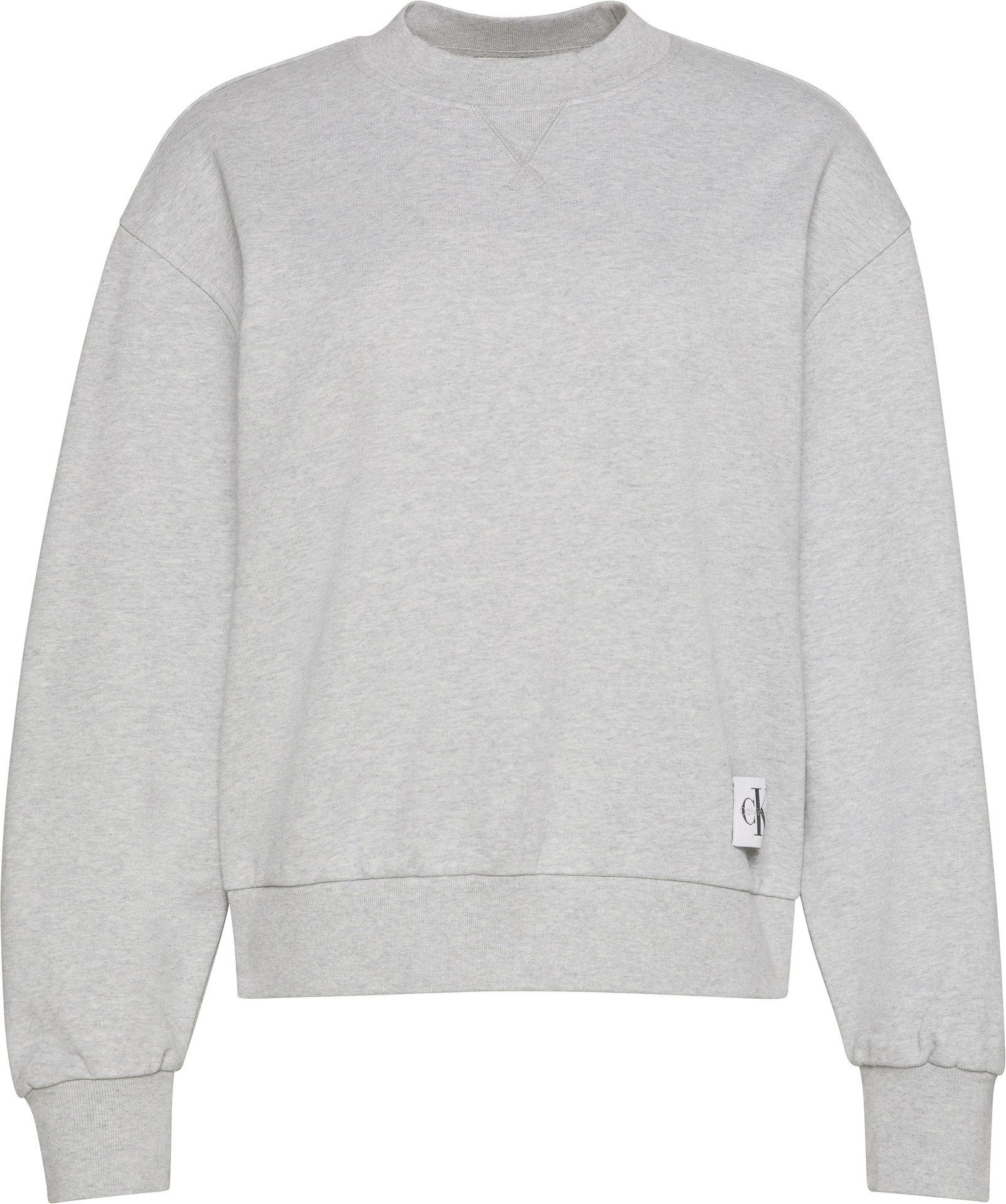 Sweatshirt A- LS BADGE LOGO TERRY CREW NK