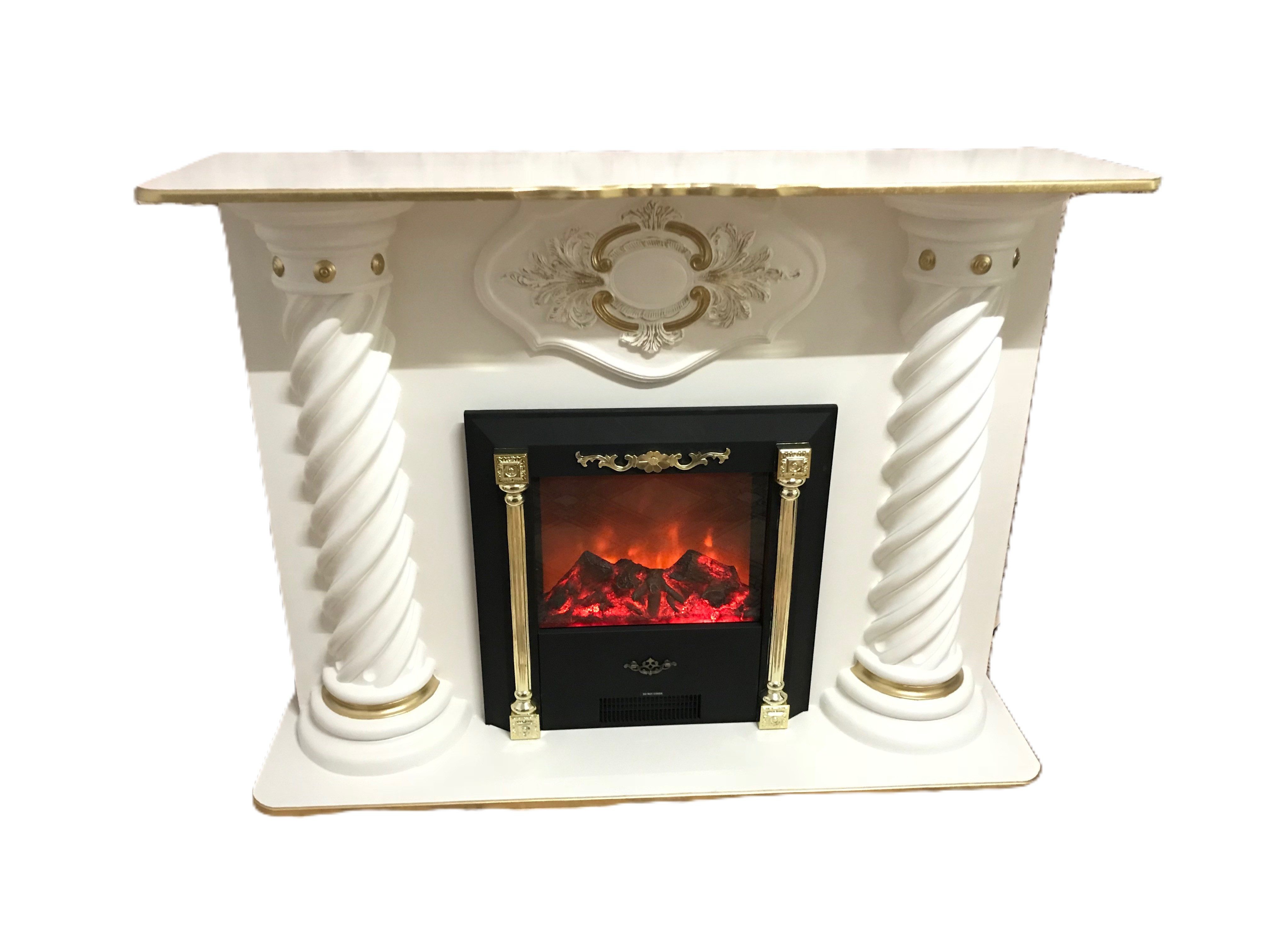 Schatzkiste1 Dekokamin Dekokamin mit Heizung 3D Flammeneffekt Beleuchtung Fernbedienung, 3D Flammeneffekt