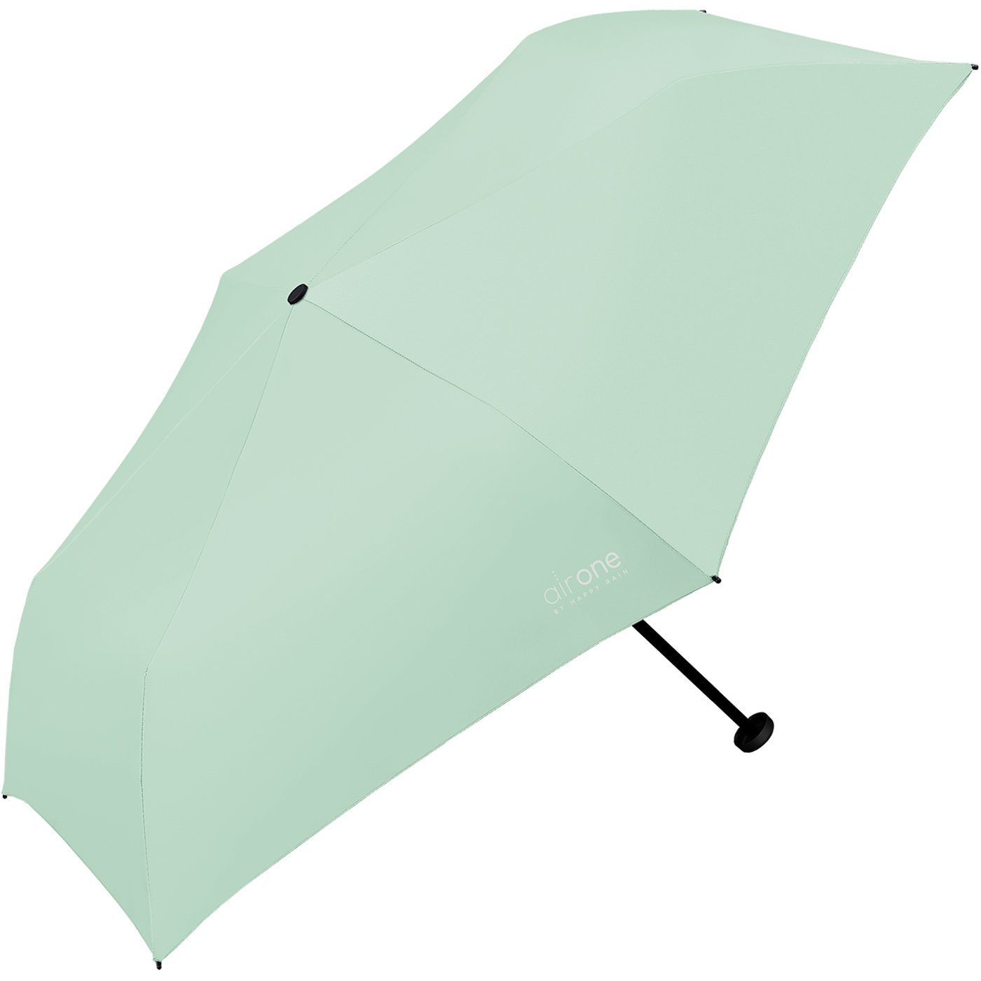 für leichtester RAIN Minischirm - Mini-Schirm - HAPPY mint One superleicht, Air Untewegs Taschenregenschirm Gramm perfekt 99