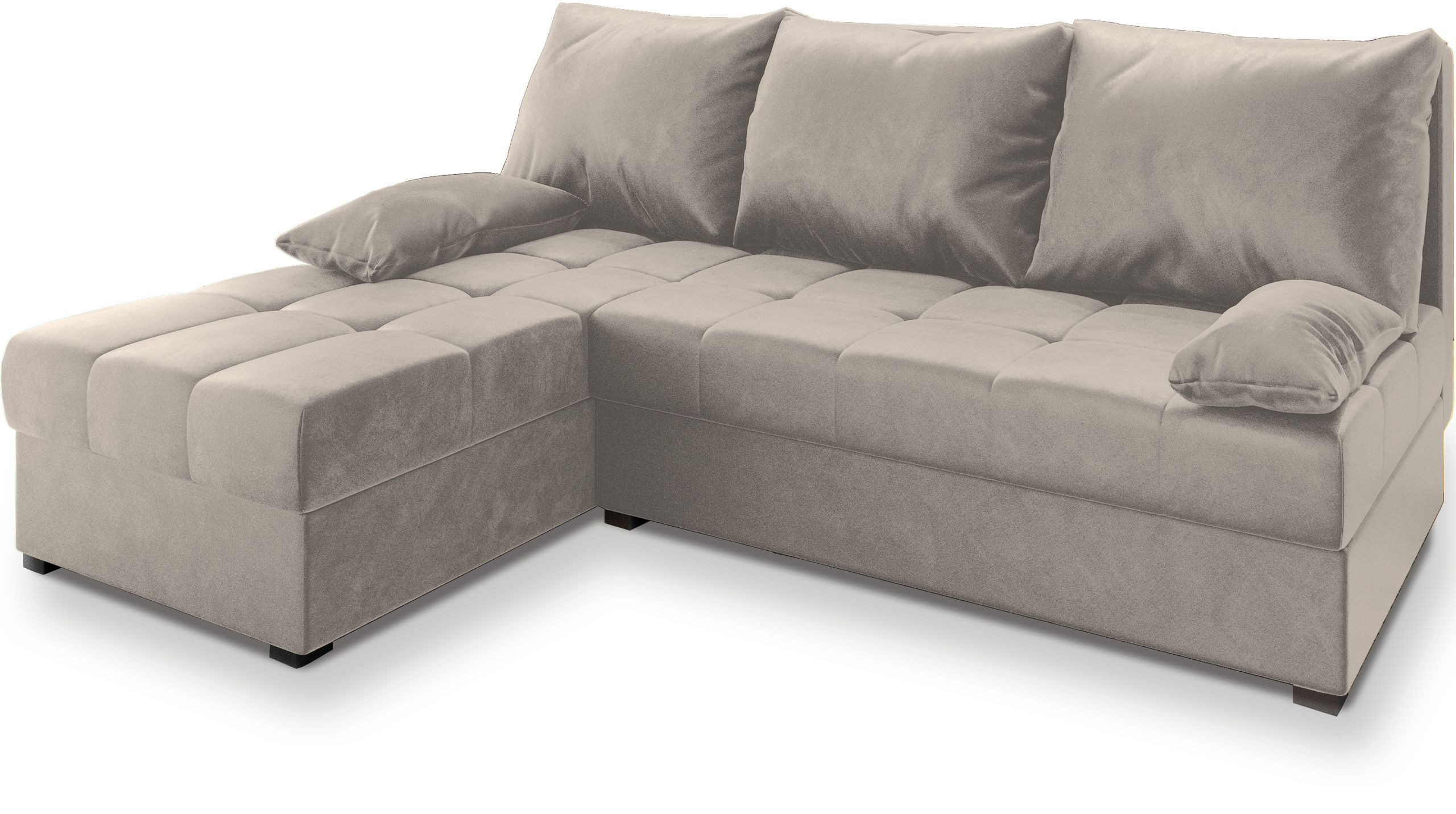 Masseno Ecksofa RITA mit Schlaffunktion L-Form, günstig online kaufen