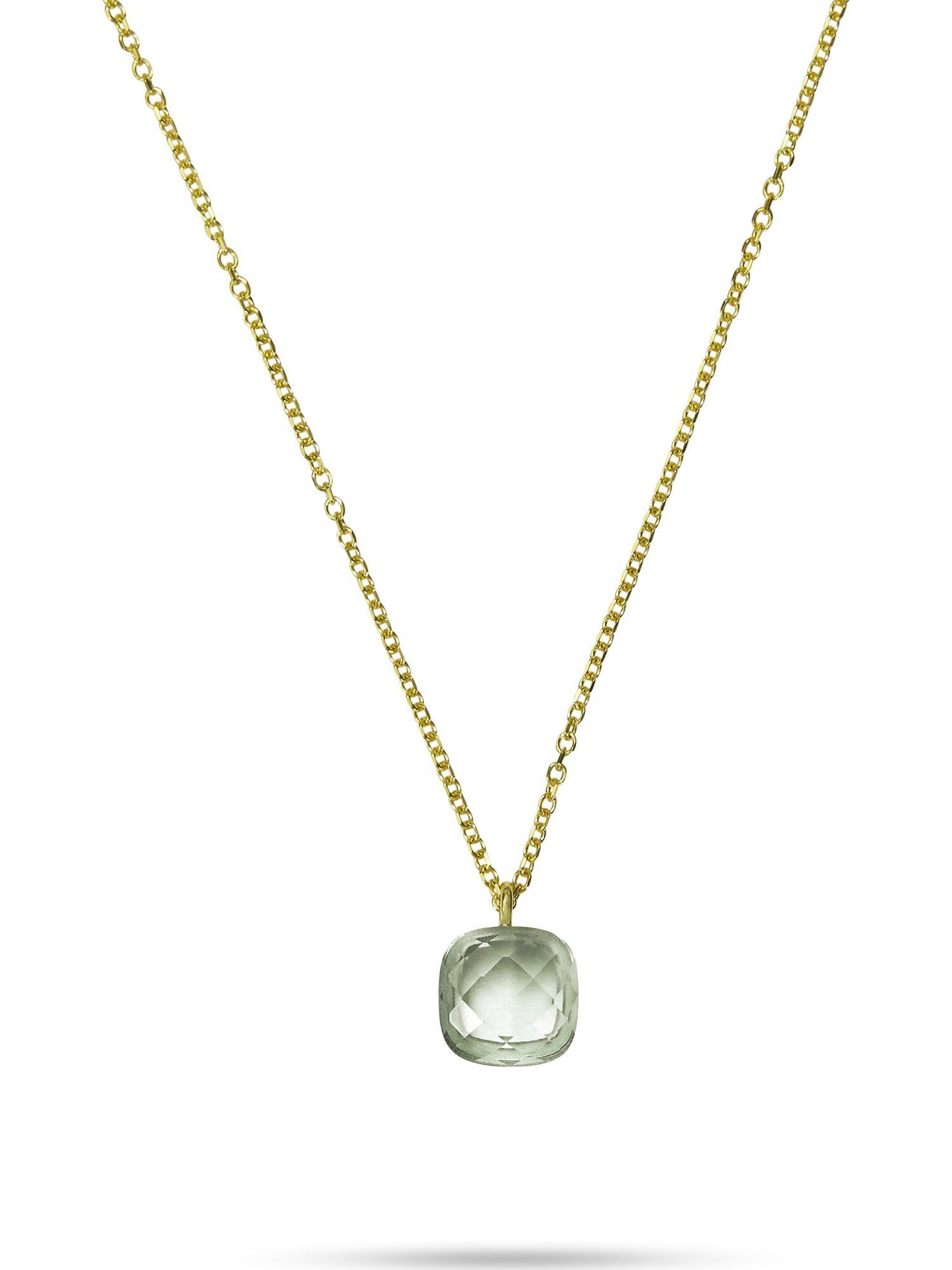 CHRIST Collier CHRIST Damen-Kette 585er Gelbgold 1 Farbstein