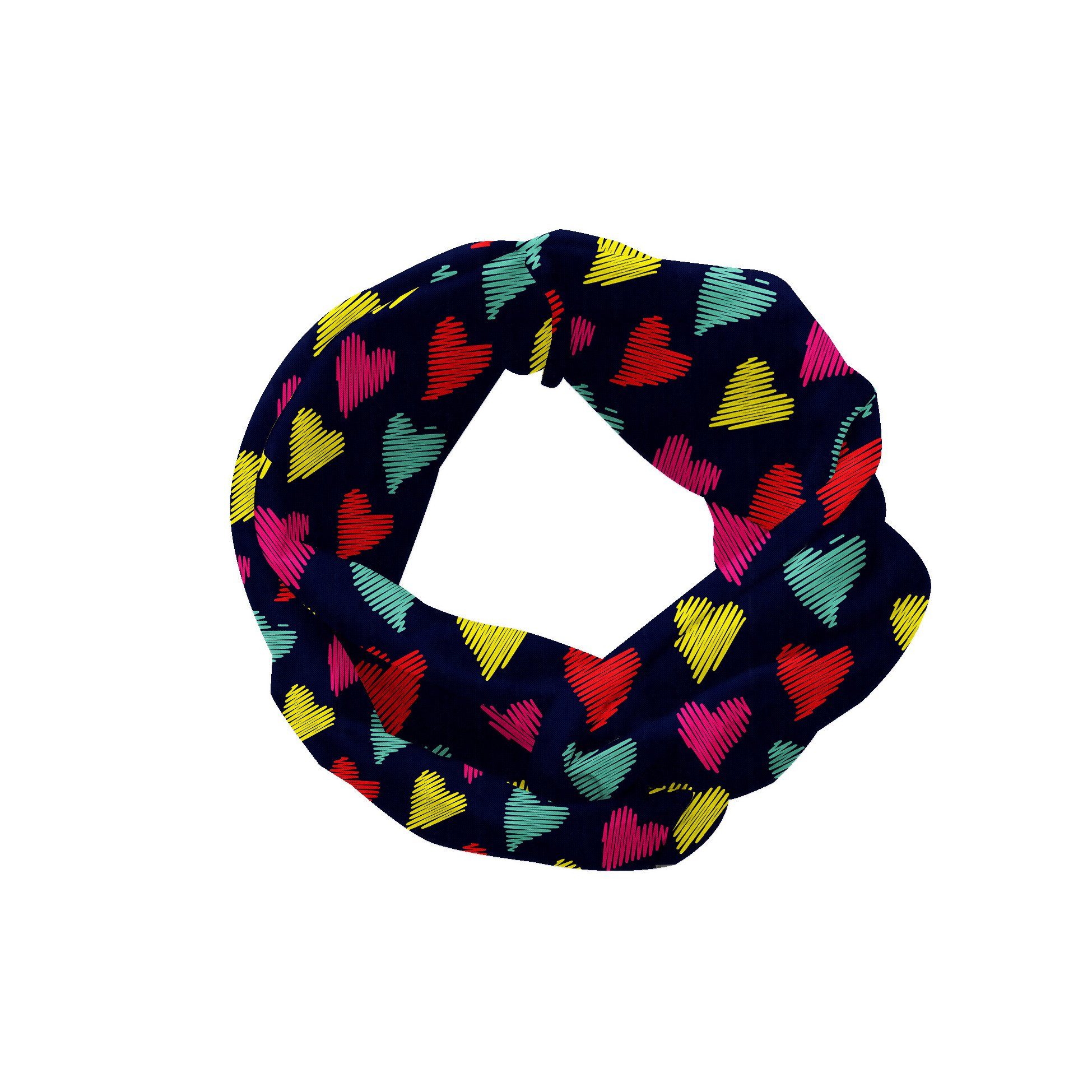 Stirnband und accessories Elastisch Abakuhaus Herz-Liebe alltags glücklich Valentine Angenehme