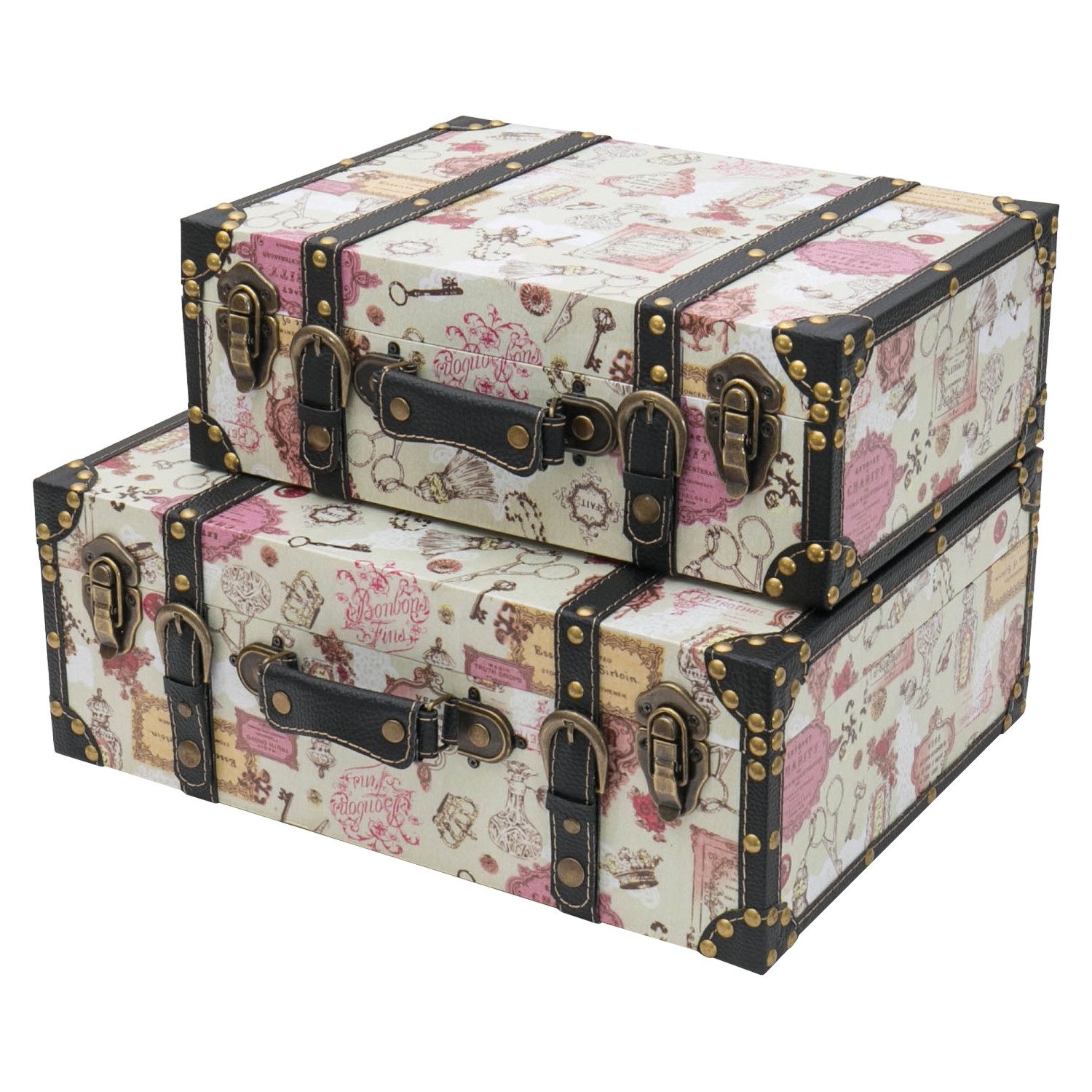 HMF Aufbewahrungsbox Handgefertigter Vintage Koffer aus günstig online kaufen
