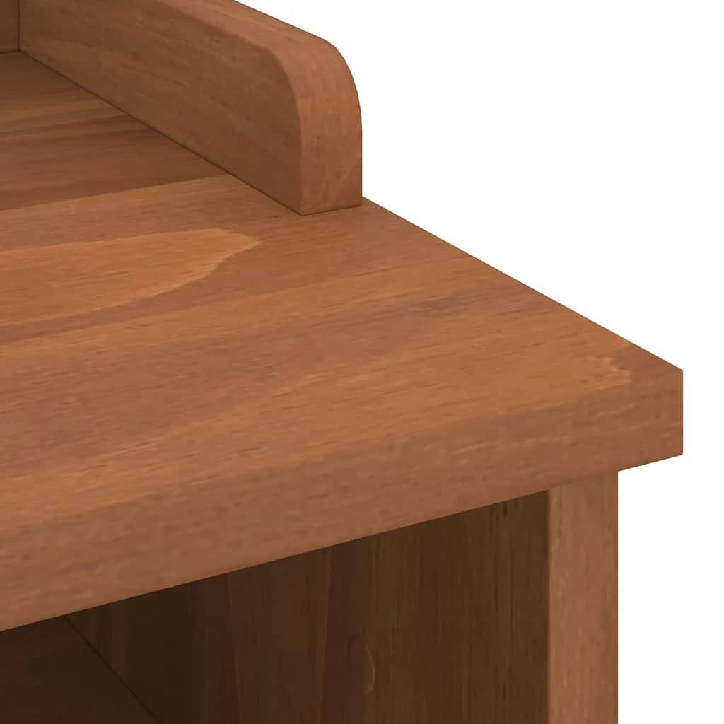 vidaXL Sitzbank Flurbank SANDNES 87x40x50 cm Massivholz Kiefer