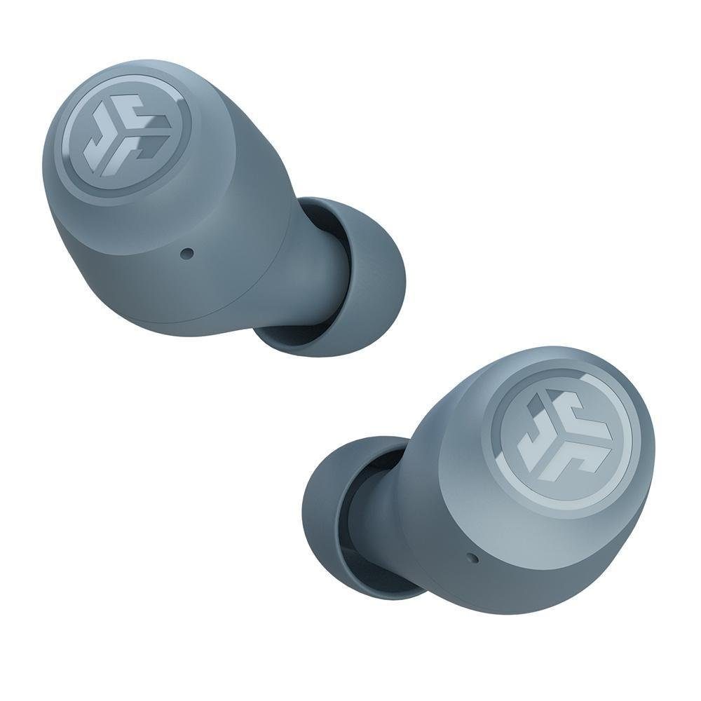 Jlab GO Air POP True Wireless Kopfhörer slat wireless In-Ear-Kopfhörer (Bluetooth, True Wireless Stereo (TWS) Grau