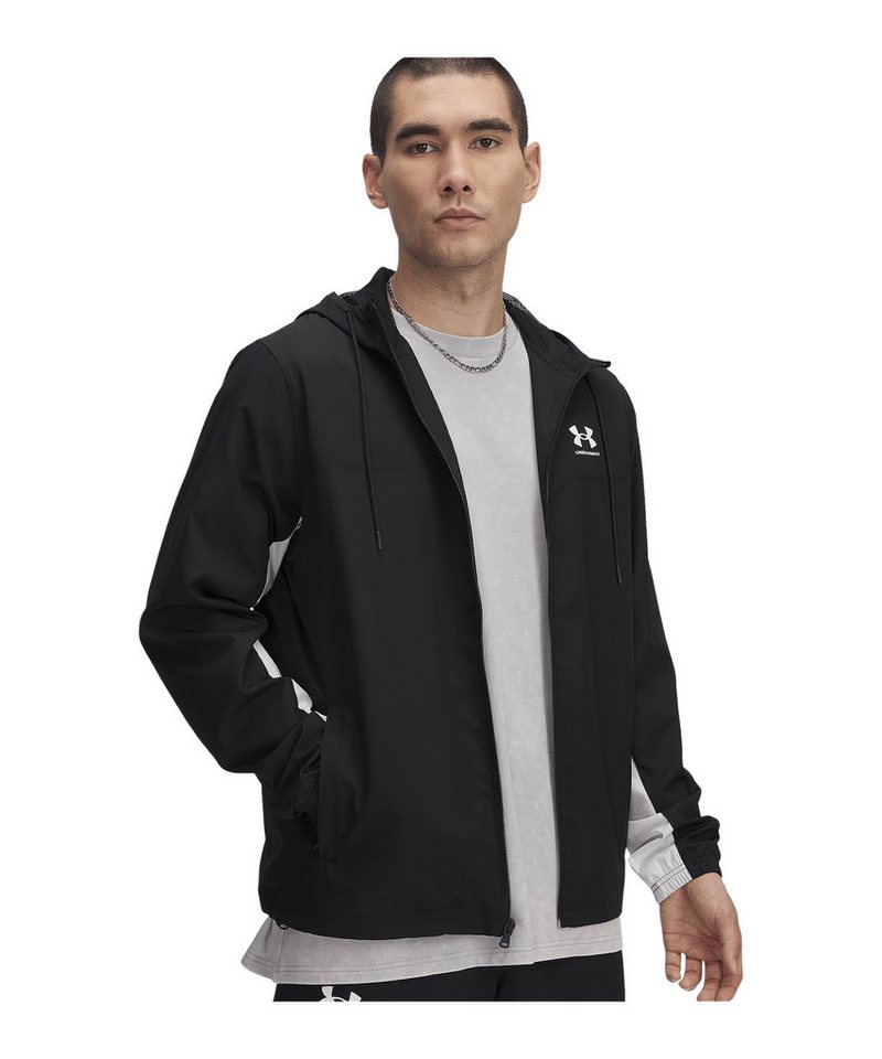 Under Armour® Sweatjacke Under Armour Rival Woven Jacke Trainingsjacken Polyester, Ansicht 1