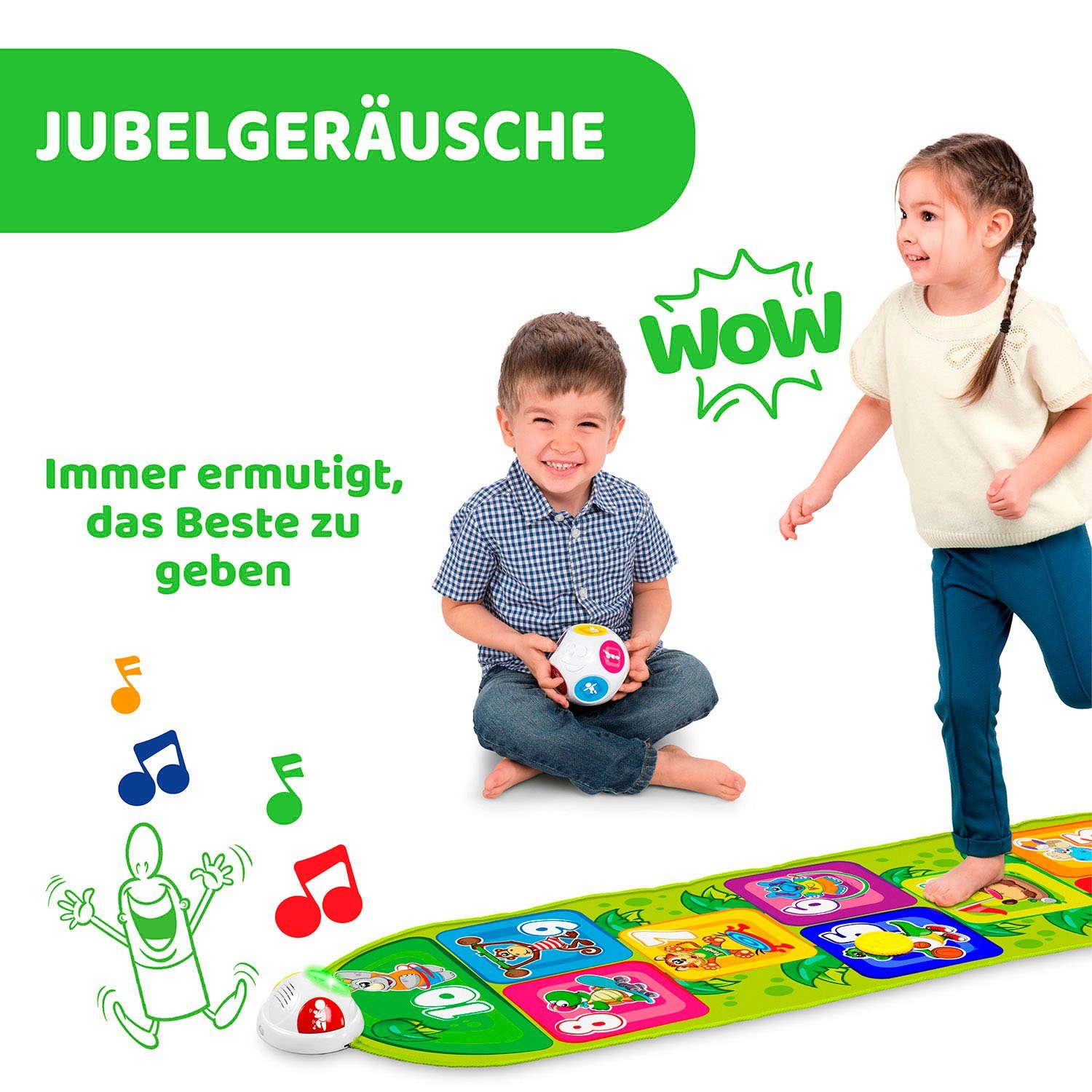 Chicco Musikmatte Elektronische Hüpfmatte, mit Licht und Sound – Bild 4 von 5