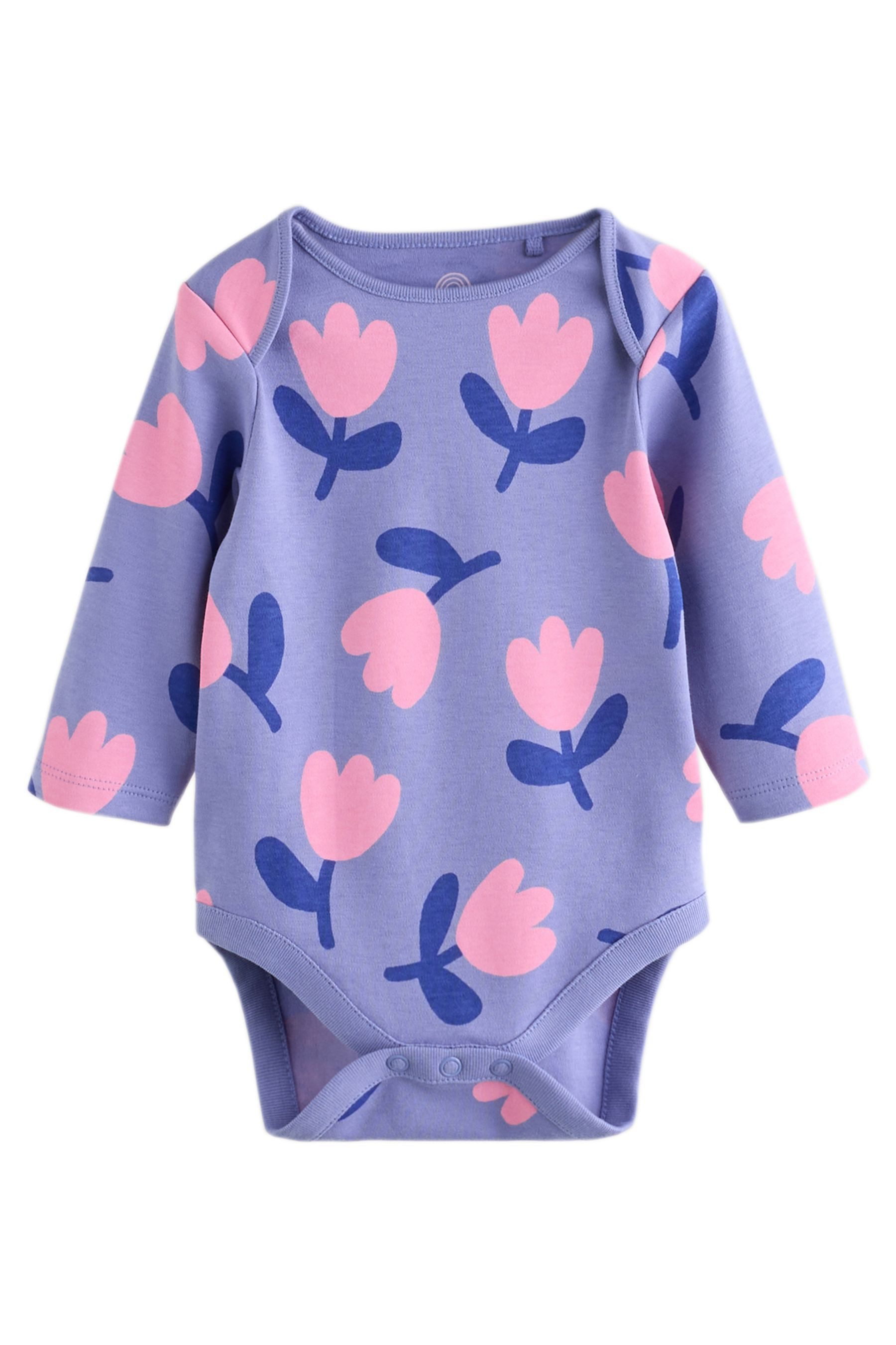 Next Langarmbody Baby-Bodys mit langem Arm, 5er-Pack (5-tlg) – Bild 5 von 5