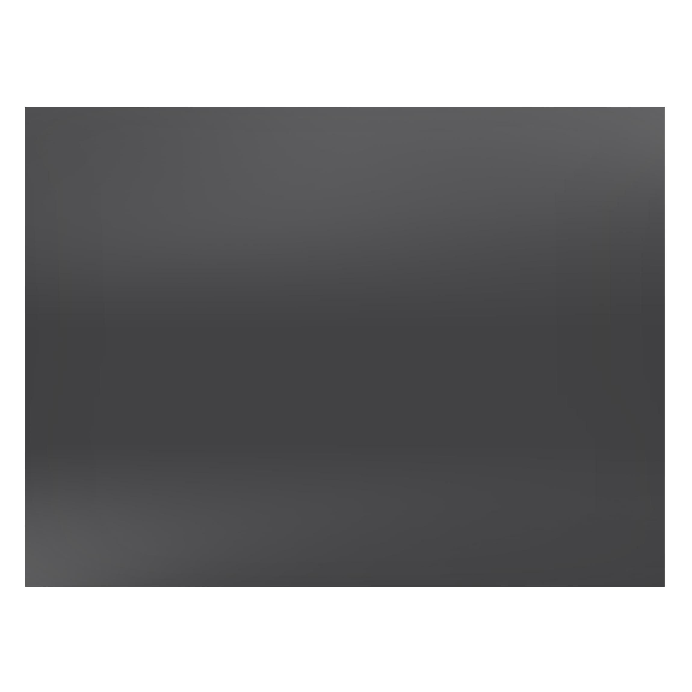 Bilderdepot24 Magnettafel Küche grau Colour Dark Grey, (1-tlg., Magnetboard Pinnwand für die Wand - metallische Tafel für Magnete), Magnetwand groß mit Motiv Büro Memoboard magnetisch Hochformat