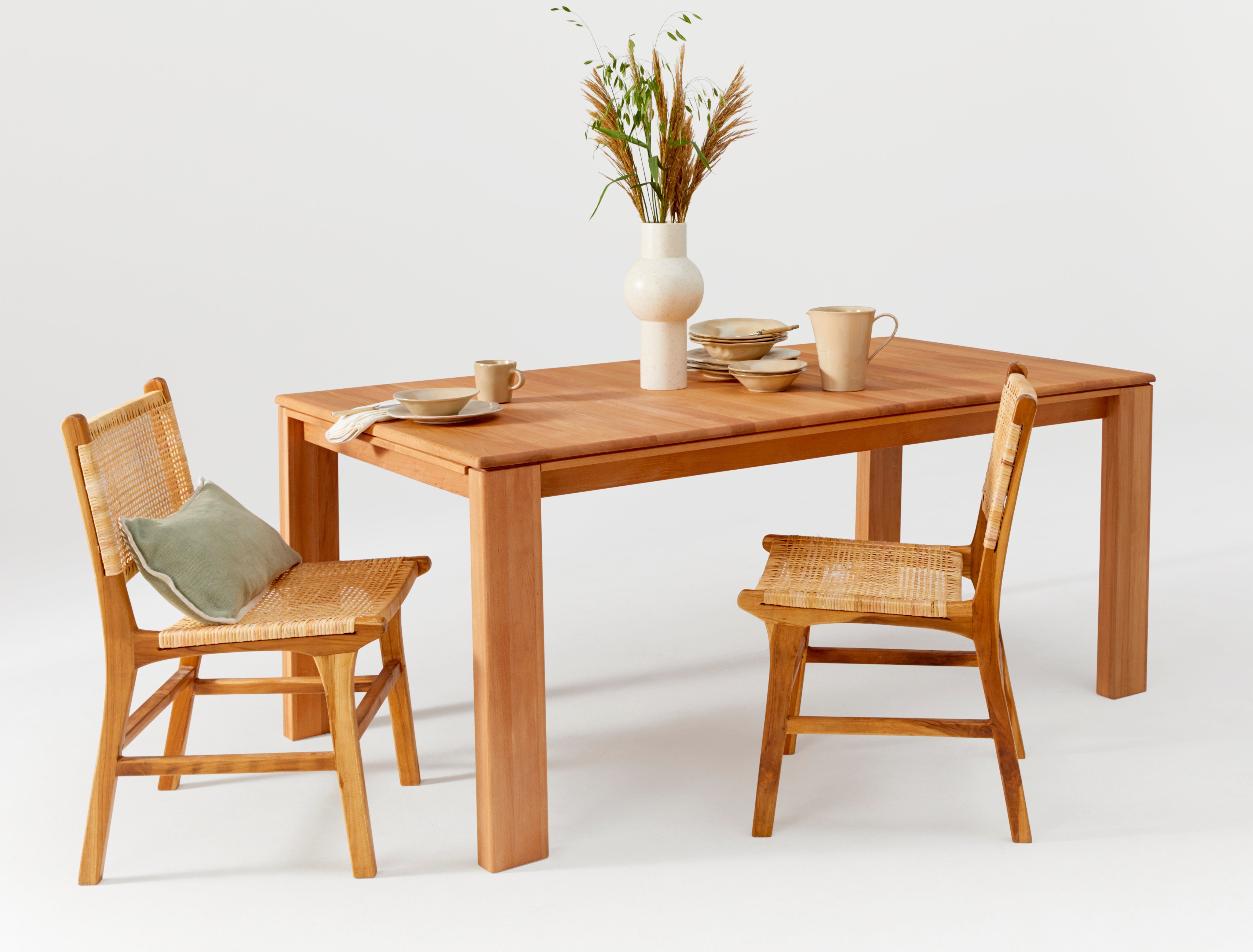 TaBoLe Möbel Esstisch Enno, Kernbuche naturgeölt, günstig online kaufen