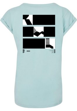 Merchcode T-Shirt Merchcode Damen Ladies Lewis Capaldi - Tour grabsheet 4 T-Shirt (1-tlg)