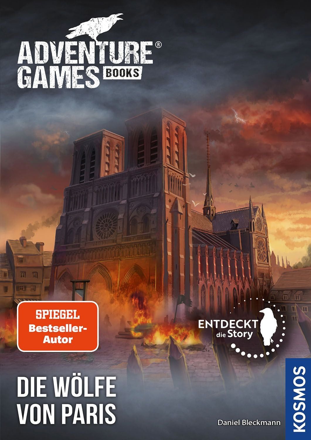 Jugendbuch Adventure Games® - Books: Die Wölfe von Paris Daniel Bleckmann