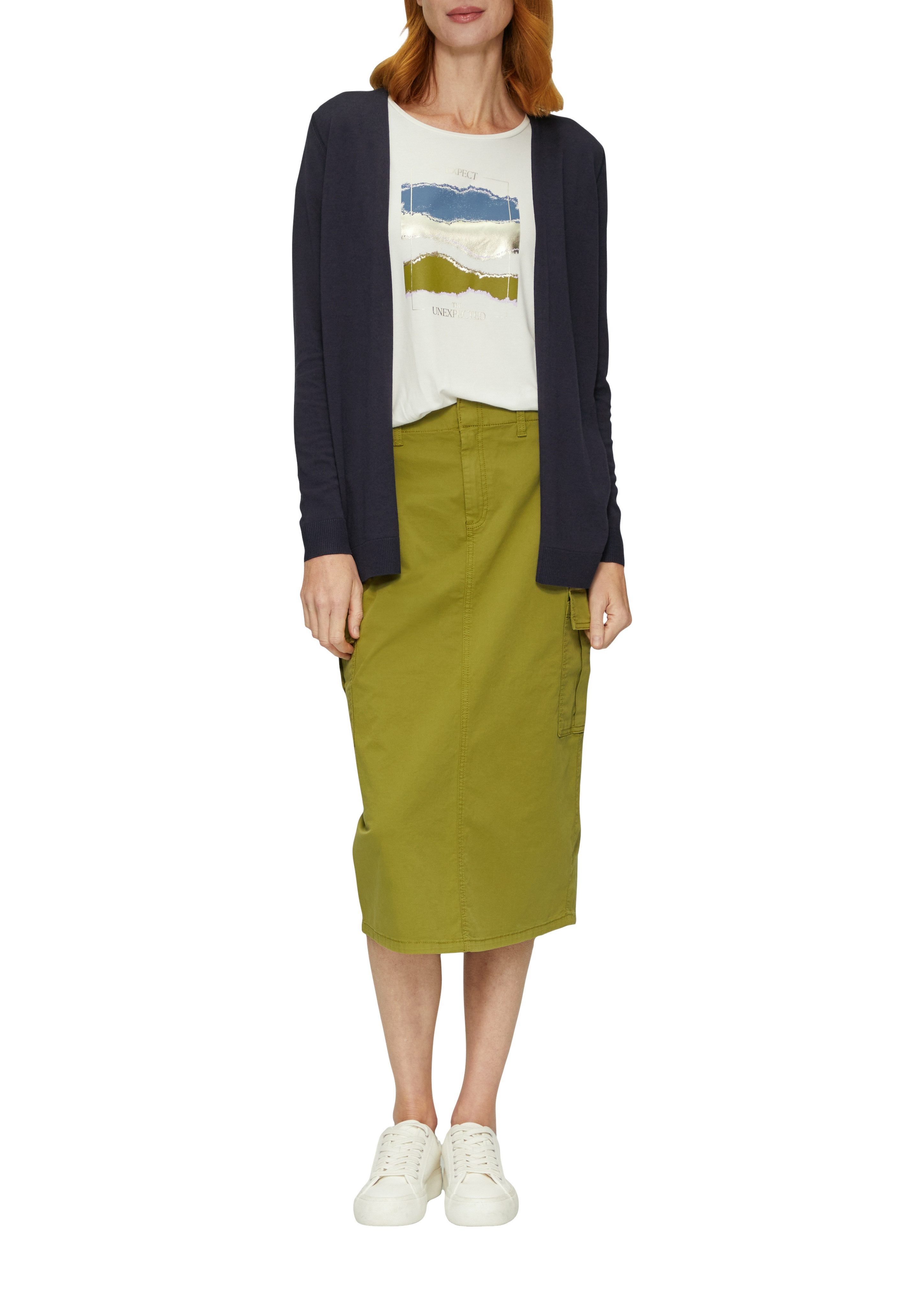 s.Oliver Strickjacke Feinstrick ohne Verschluss günstig online kaufen