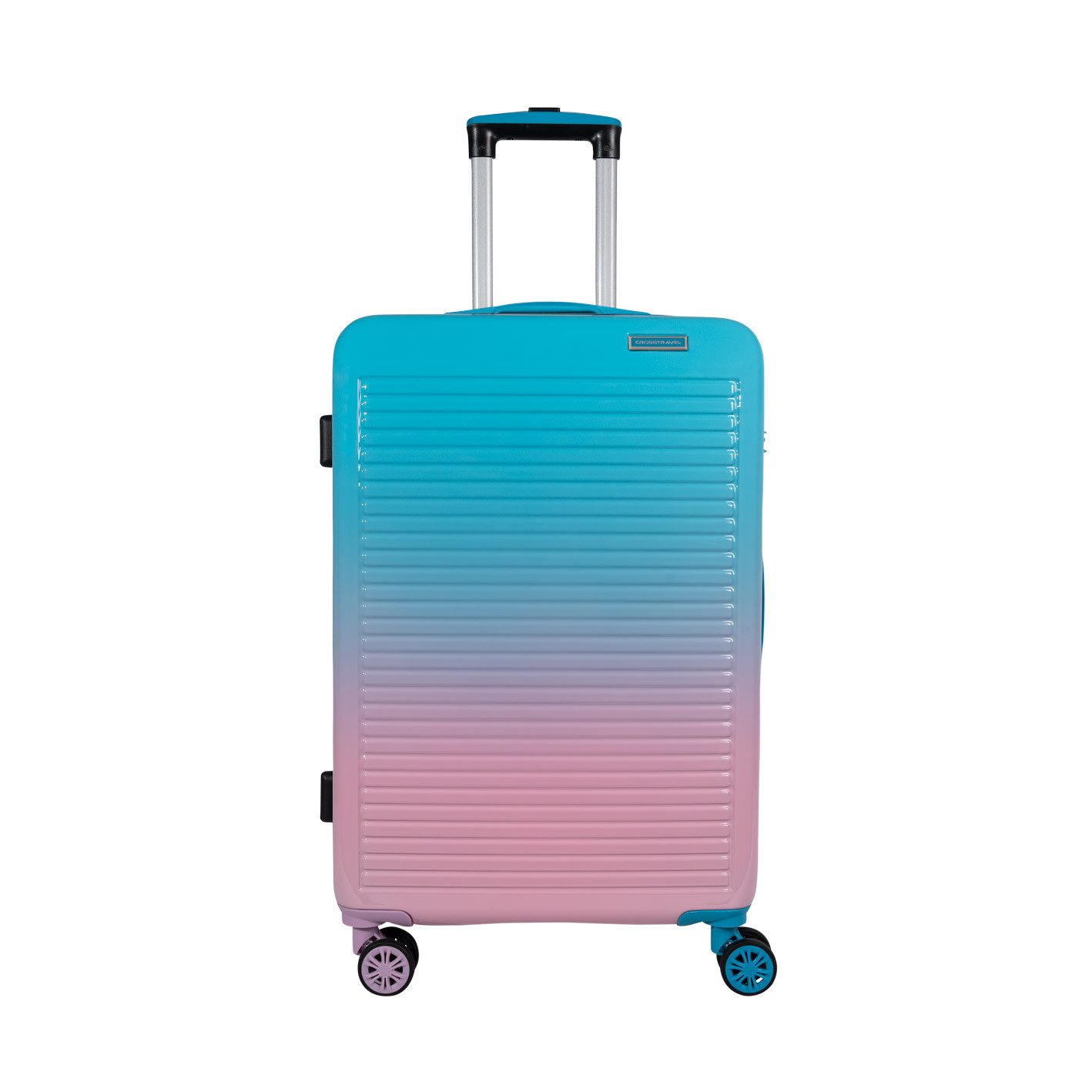 Crosstravel Hartschalen-Trolley Einzelkoffer Rainbow S / M / L, 4 Rollen, R günstig online kaufen