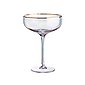 BUTLERS Sektglas »SMERALDA Champagnerschale mit Goldrand 400ml«, Glas, mundgeblasen, Bild 1