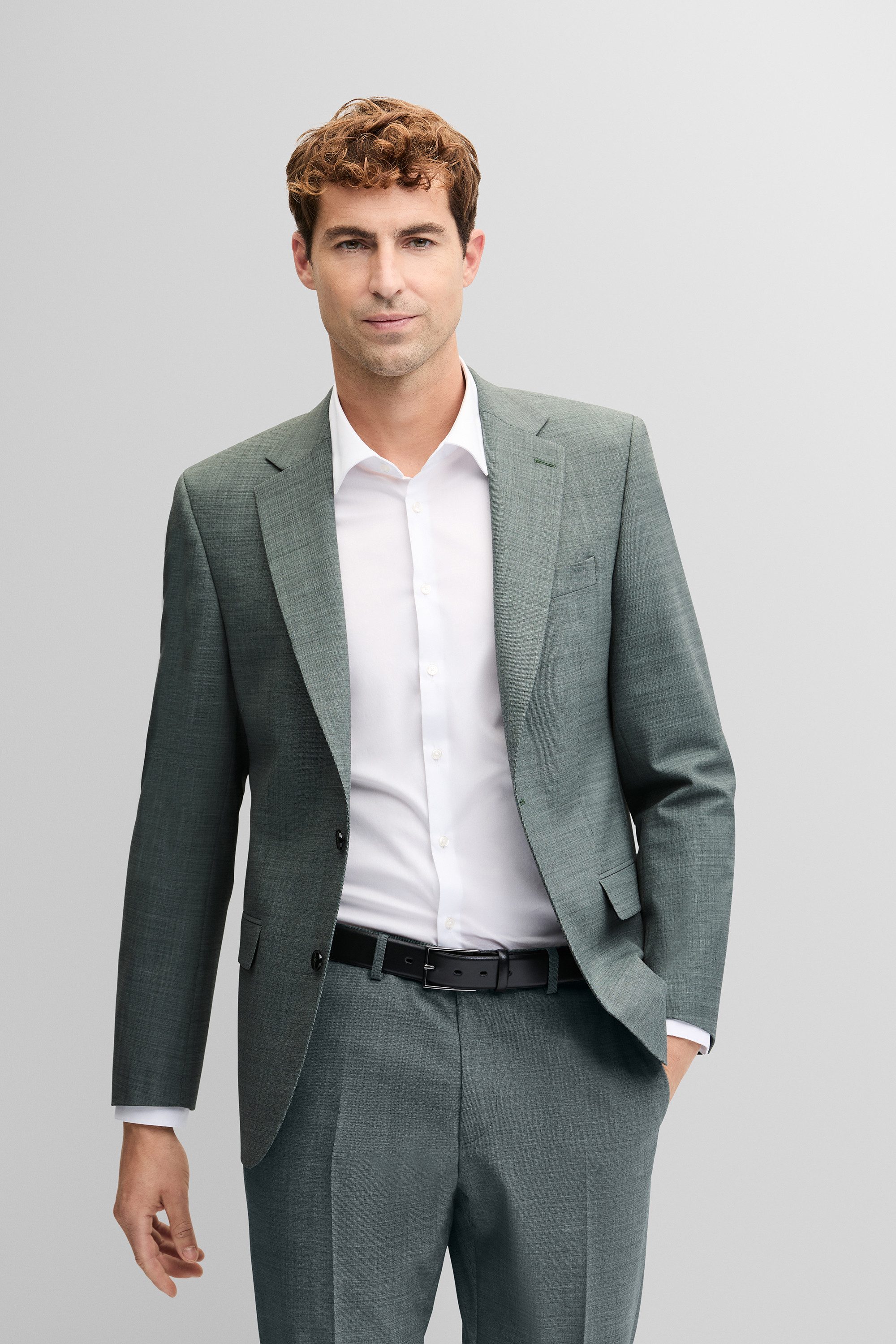 Digel Anzugsakko Damian-S (1-tlg., Mischgewebe) Kissing Buttons günstig online kaufen