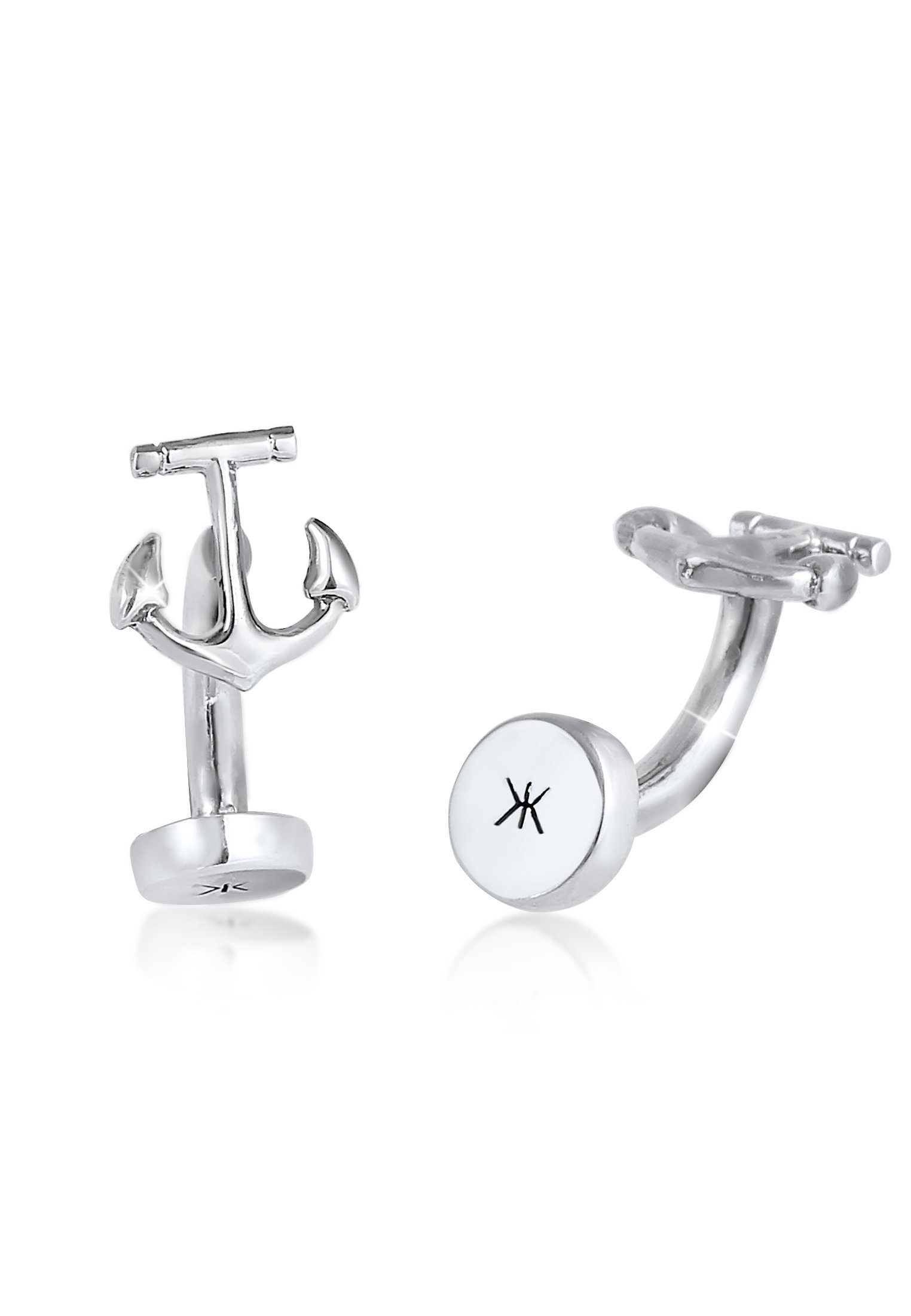 Manschettenknöpfe Anker Symbol Maritim edel 925 Silber