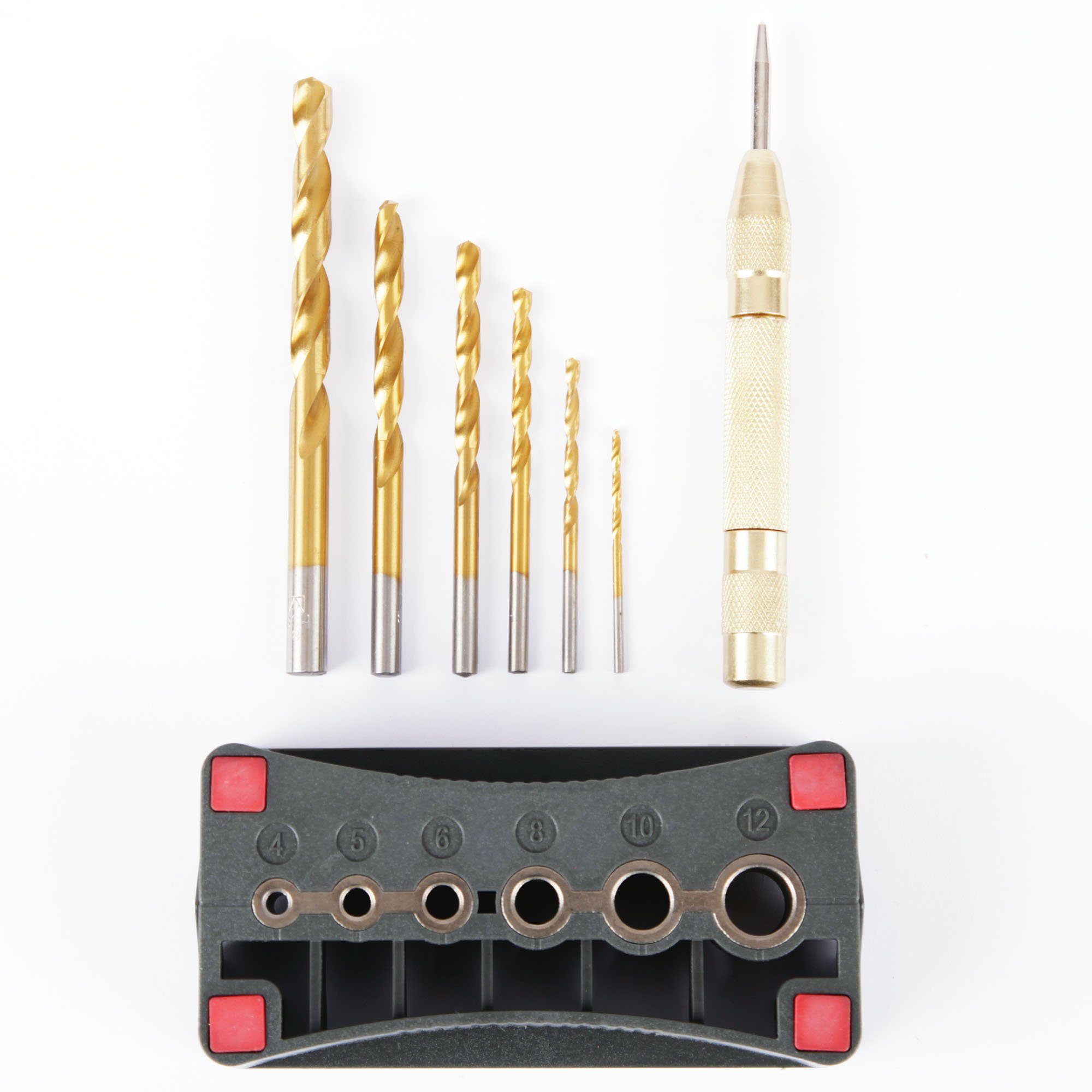 MEISTERCRAFT Bohrersatz Bohrerset, (8-tlg), HSS Bohrer günstig online kaufen