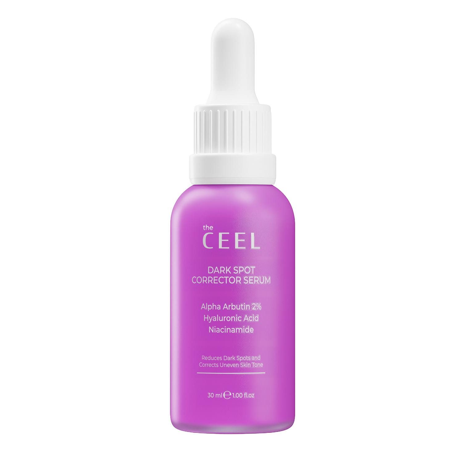 THE CEEL Gesichtspflege Anti Dark Spot Corrector Serum – Für ebenmäßigen, strahlenden Teint, Hautaufhellendes und ausgleichendes Gesichtsserum