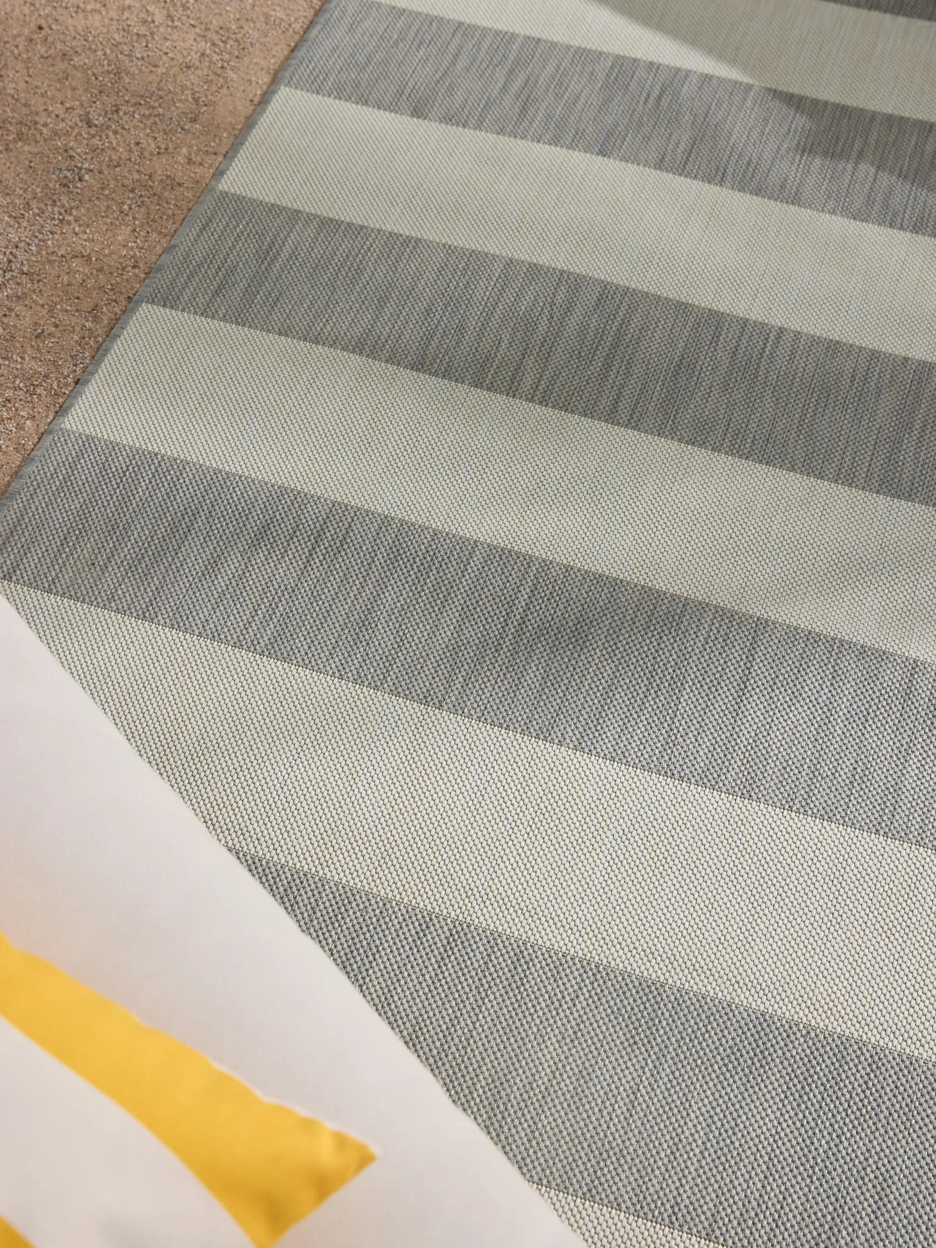 benuta Outdoorteppich Metro, rechteckig, Höhe: 6 mm, In- & Outdoorteppich, Robust für Garten, Terrasse, Balkon, Küche