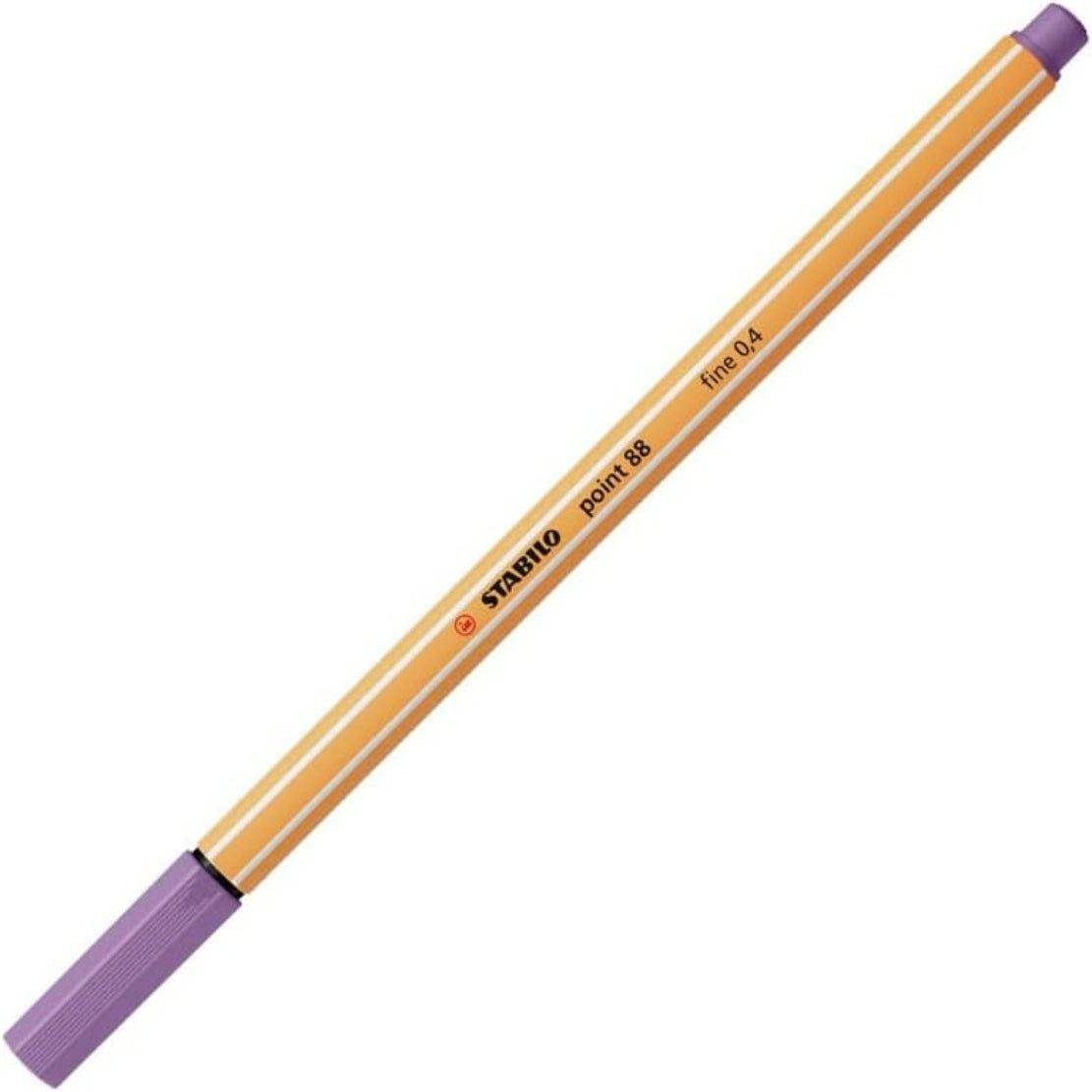 Filzstift STABILO point 88 Fineliner - Grauviolett - Präzise Linienführung für P
