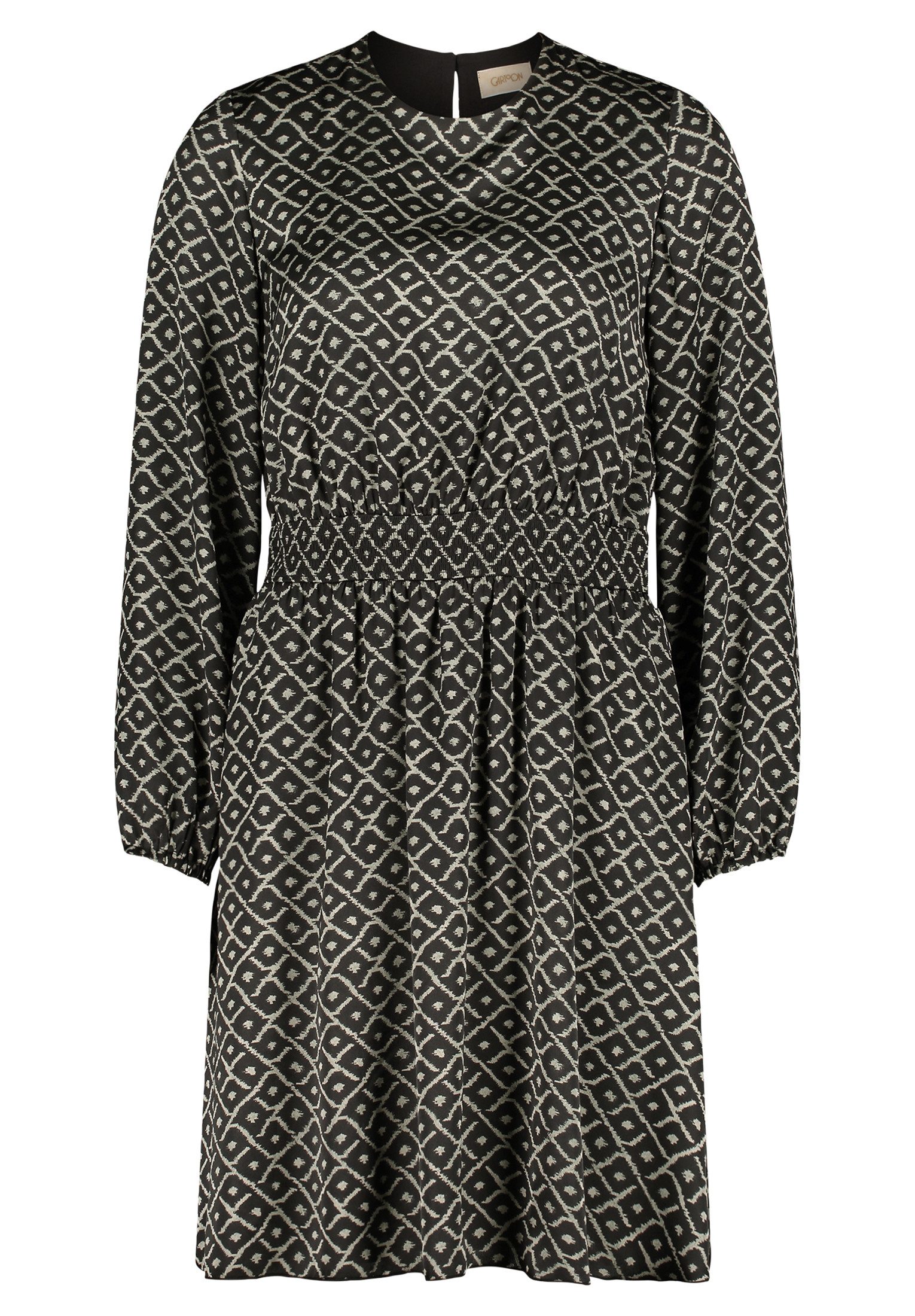 Cartoon Wickelkleid Damen Wickelkleid mit Muster Design günstig online kaufen