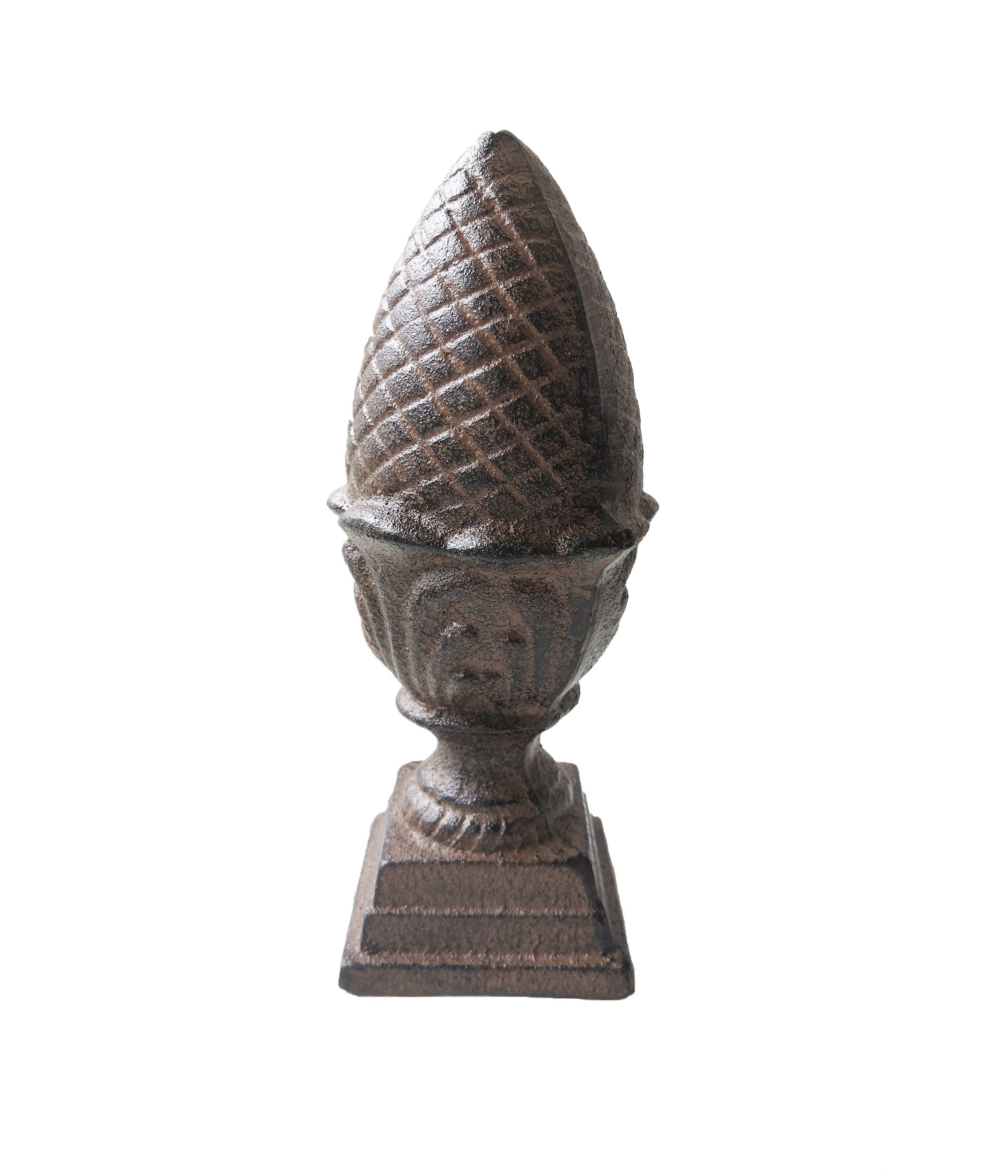Dehner Gartenfigur Pinienzapfen aus Gusseisen, Ø günstig online kaufen