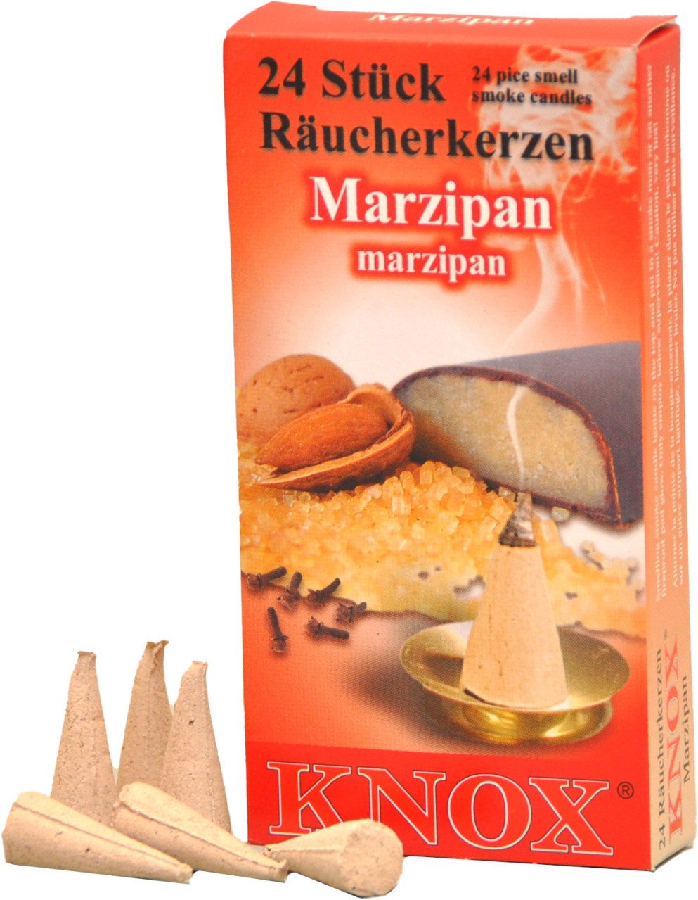 KNOX Räucherhaus Knox Räucherkerzen - Marzipan 24 Stück