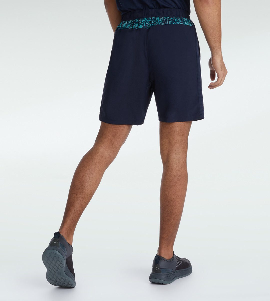 Umbro Trainingshose Pro Training PTF Graphic Woven navyblau/aqua Herren