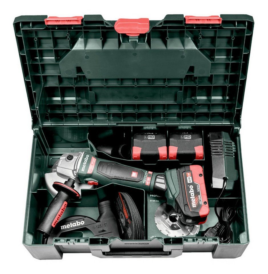 metabo Werkzeugkoffer, 165 Winkelschleifer L MetaBOX für