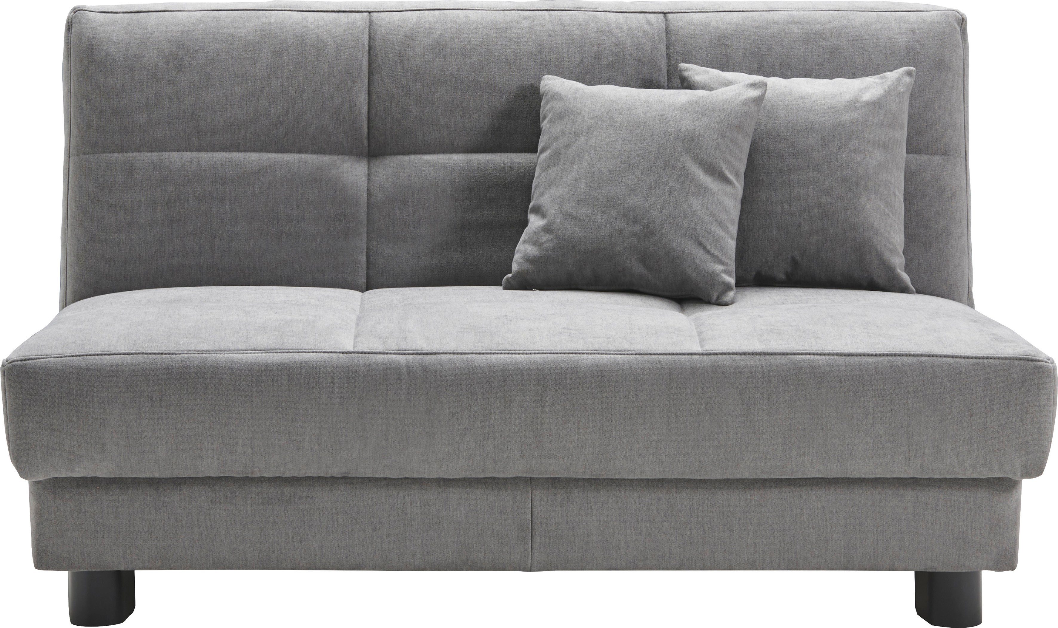 ell + ell 2 Tilda, Breite grau 145 cm, Schlafsofa Zierkissen inkl