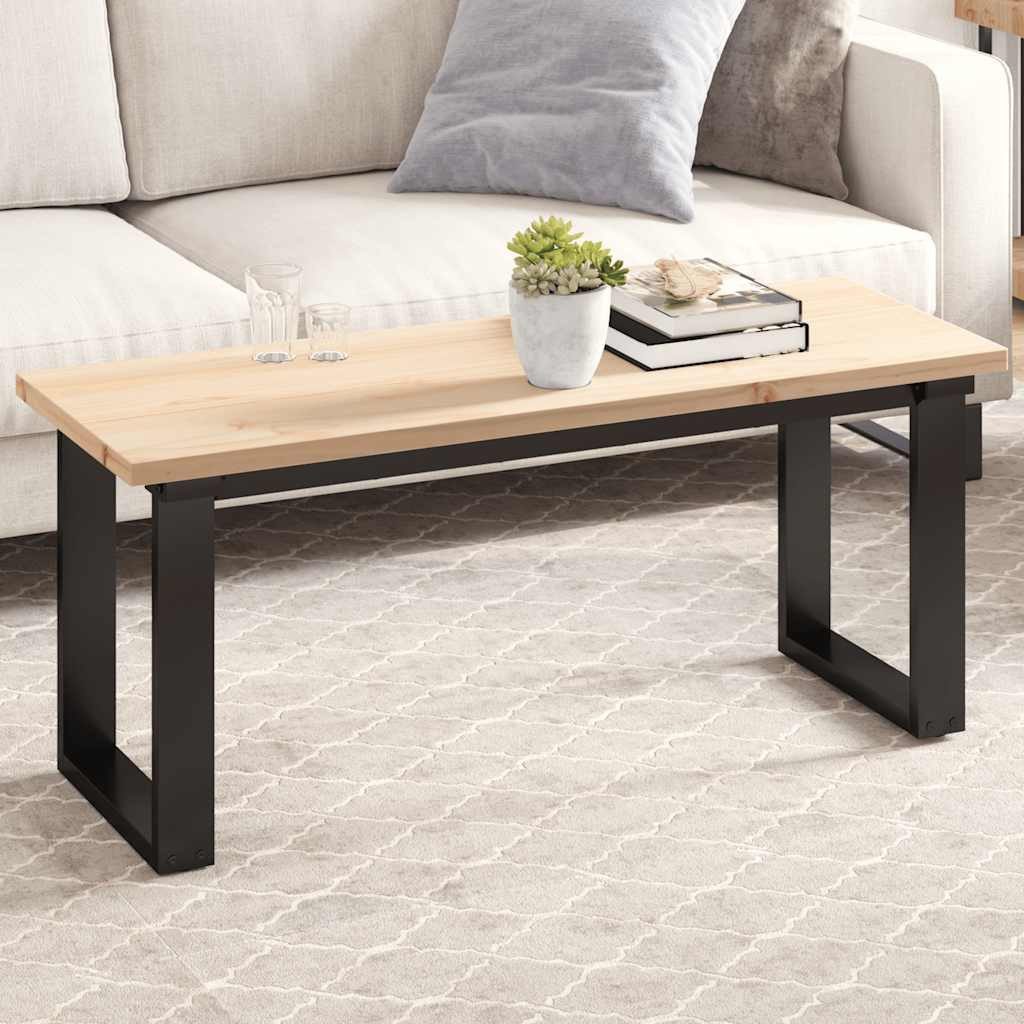 vidaXL Tischplatte Tischplatte 110x40x2,5 cm Rechteckig Massivholz Kiefer (1 St)