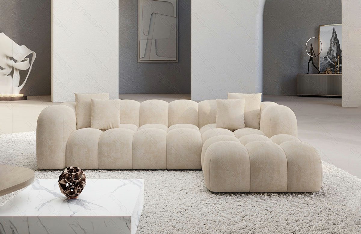 Sofa Dreams Ecksofa Stoffsofa Eckcouch Polster günstig online kaufen