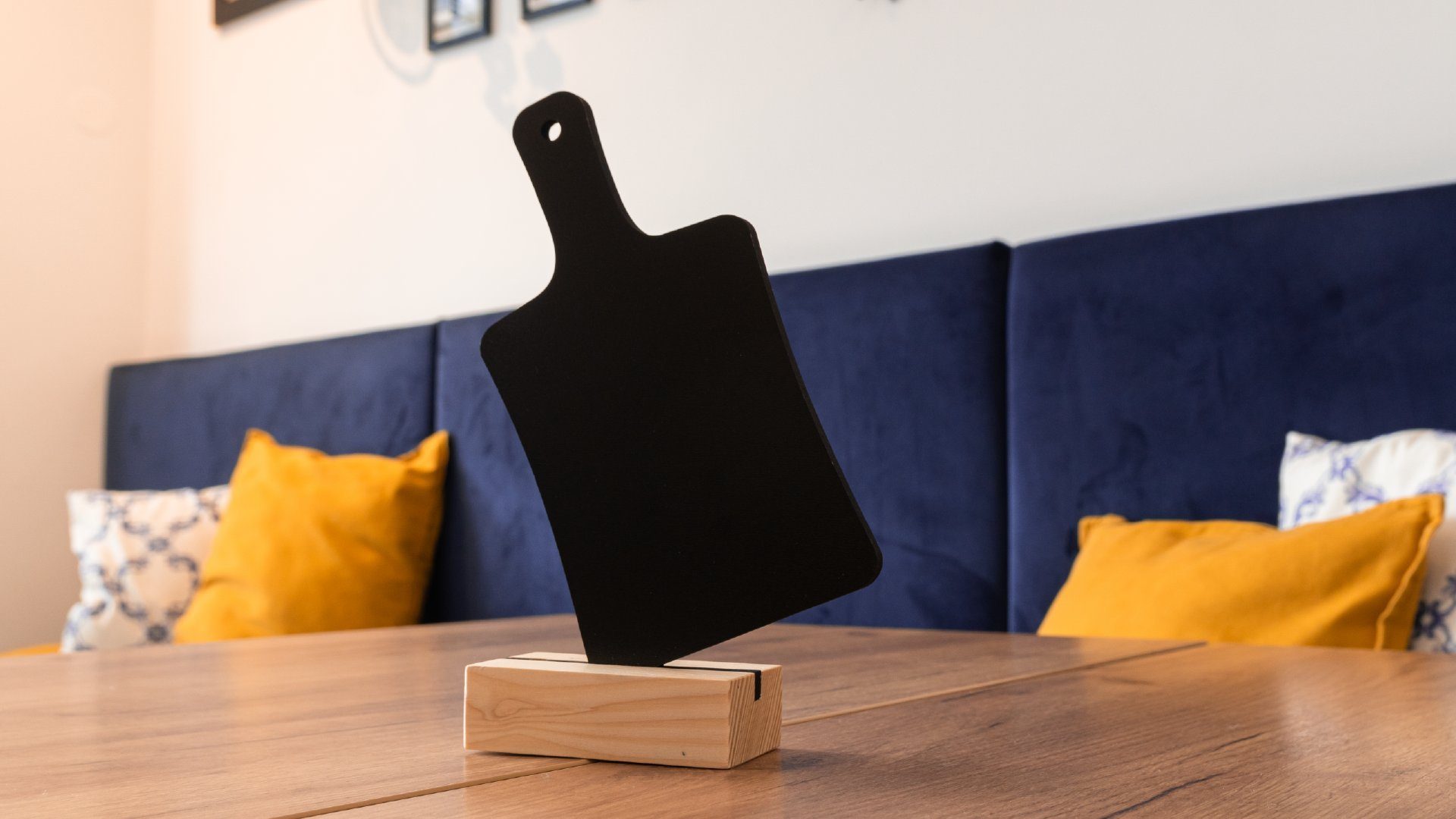ALLboards Memoboard Tischaufsteller Kreide Mini doppelseitige Kleine Tafeln