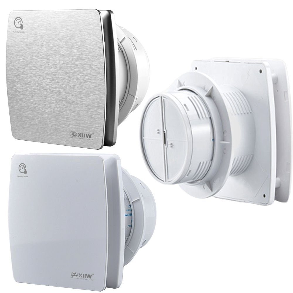 XERSEK Wandventilator Badlüfter Wandlüfter Ventilator Feuchtesensor Timer günstig online kaufen
