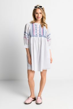 Rich & Royal Midikleid mini dress with embroidery organic