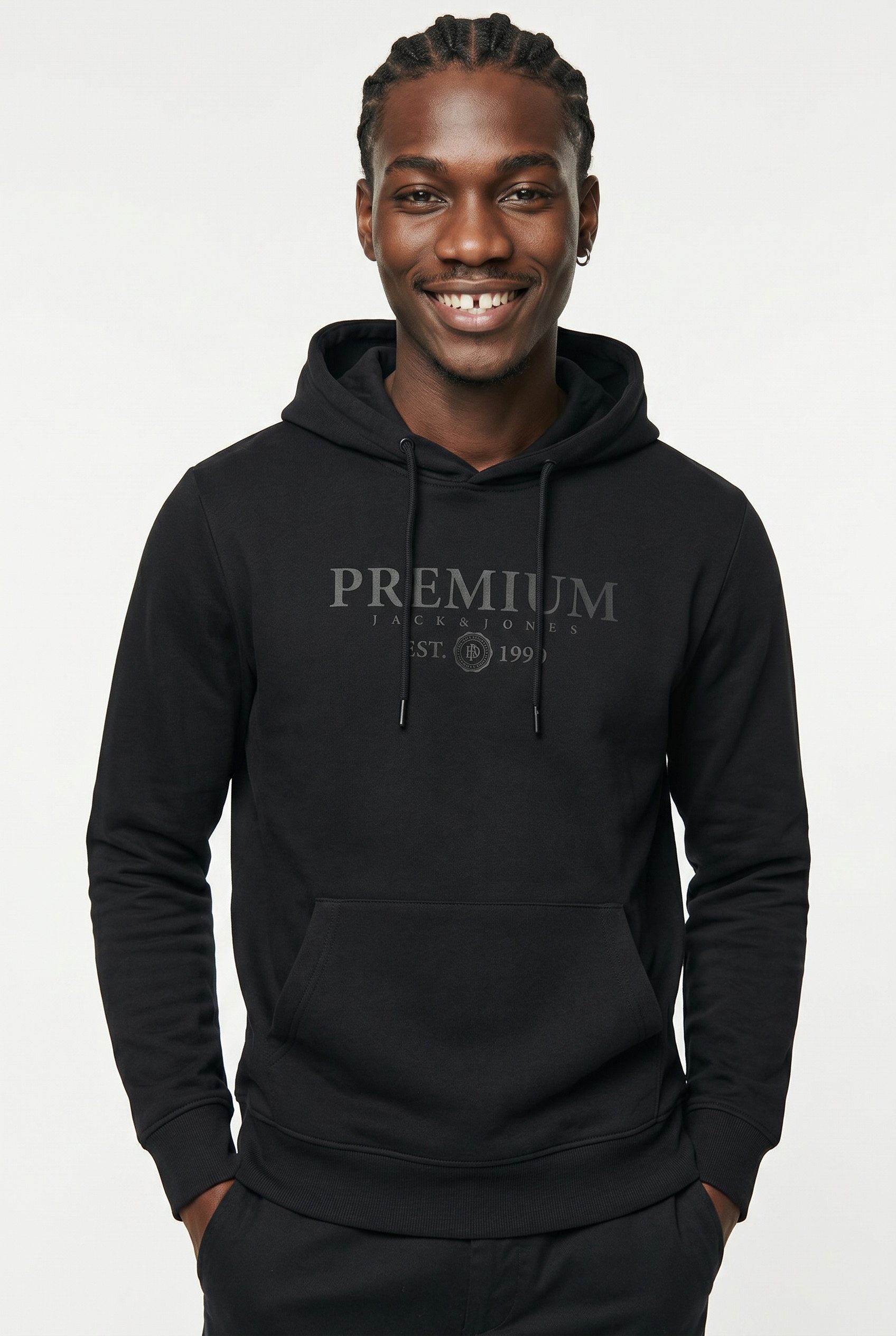 Jack & Jones Kapuzensweatshirt JPRBLACHARLES SWEAT HOOD FST