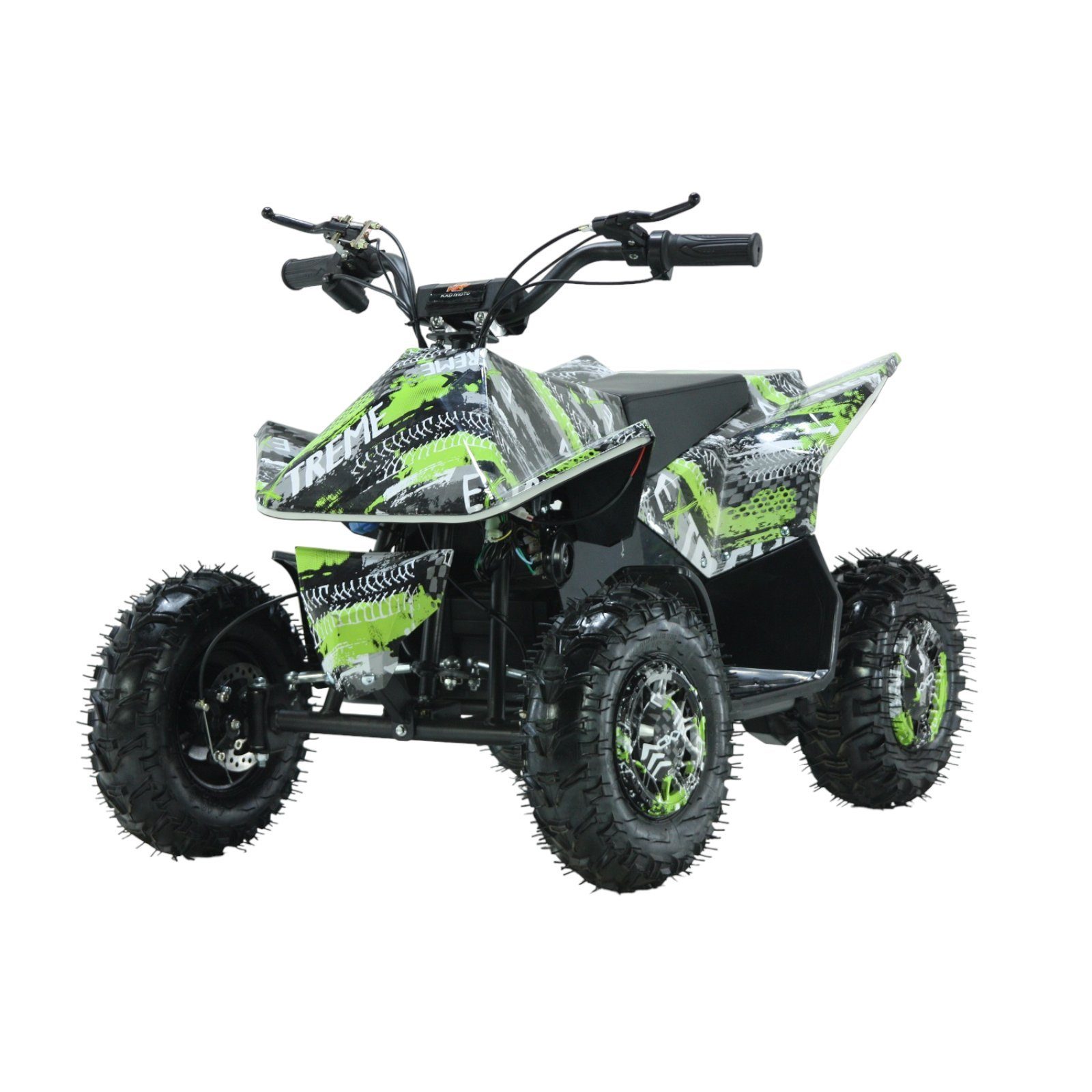 KXD E-Quad Electric Cyber ​​Quad Miniquad 500W 36V Pocketquad Children's Quad ATV M2 Green