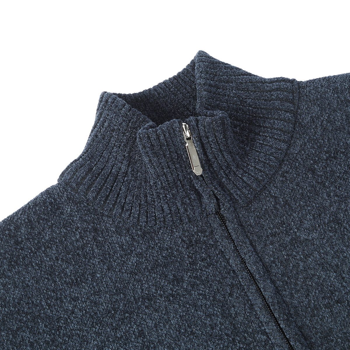 Allthemen Cardigan mit Stehkragen Grobstrick Strickjacke für Winter Strickpullover