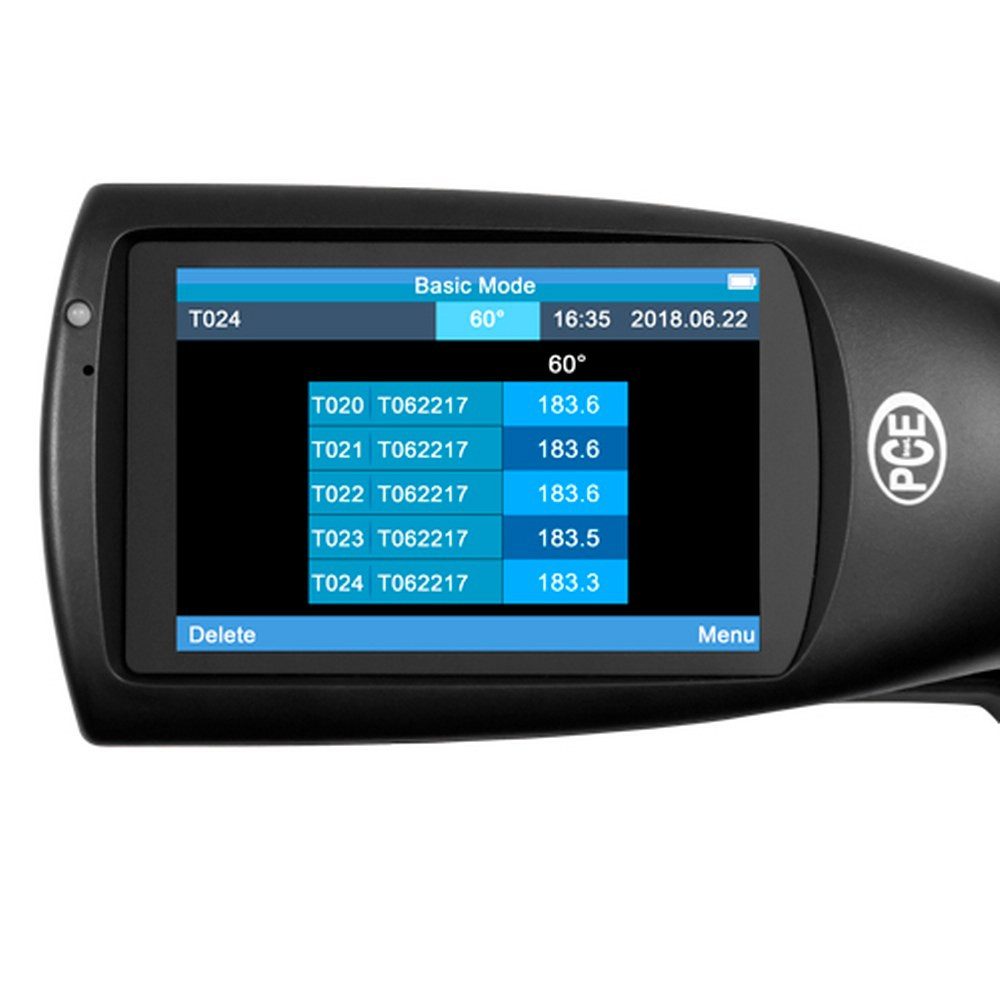 PCE Instruments Schichtdickenmessgerät PCE Instruments Glanzmessgerät PCE-SGM 60