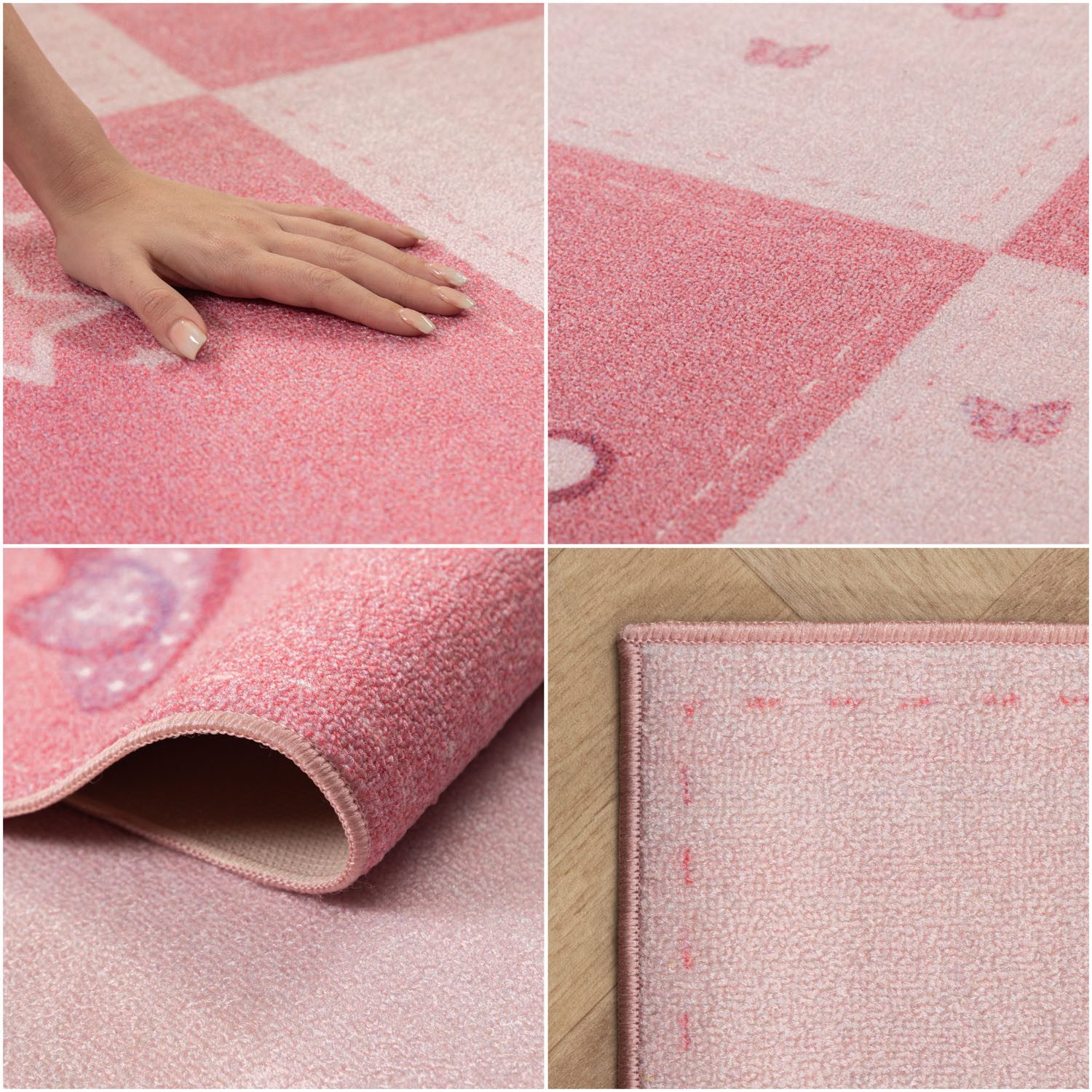 SIMPEX24 Teppich Prinzessin Design, Rechteckig, Höhe: günstig online kaufen