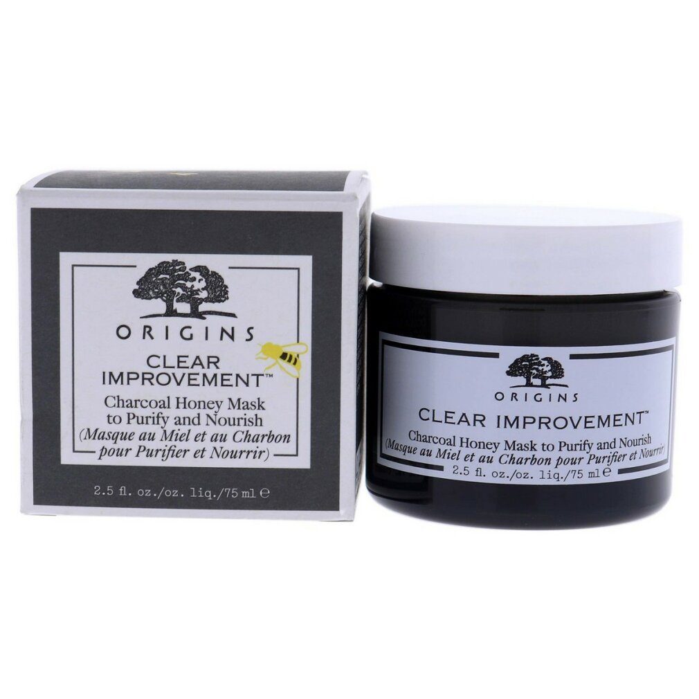 Clear Origins Improvement Origins Honey Mask 75 ml Charcoal Gesichtsmaske