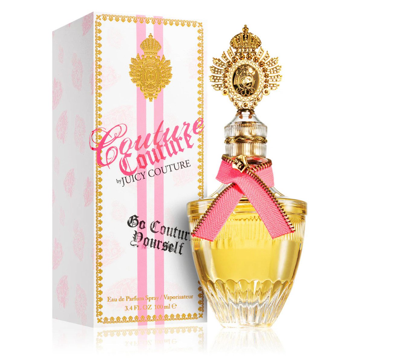 Juicy Couture Eau de Parfum Go Couture Yourself Eau de Parfum Spray Edt Edp Versiegelt 100 ML, Die Luxus mit Spaß und Selbstbewusstsein verbinden