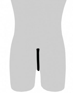 Lau-Fashion Tanga C-String Netz Schwarz Transparent Tanga Panty Unterwäsche S/M/L