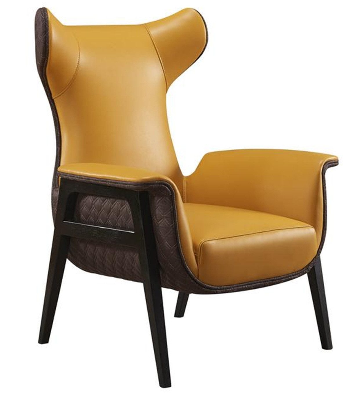 Xlmoebel Loungesessel Eleganter blauer Sessel mit hochwertiger Polsterung für Komfort (1-St., Sessel), Hergestellt in Europa