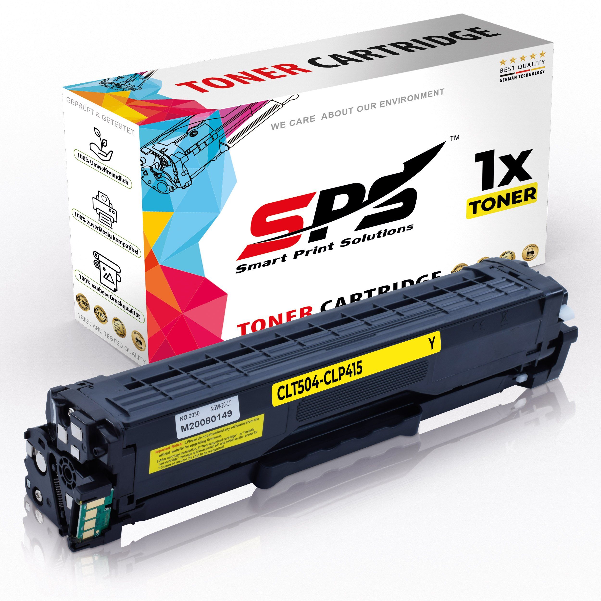 SPS Tonerkartusche Kompatibel für Samsung CLX 4190 (CLT-Y504S/Y504), (1er Pack, 1x Toner)