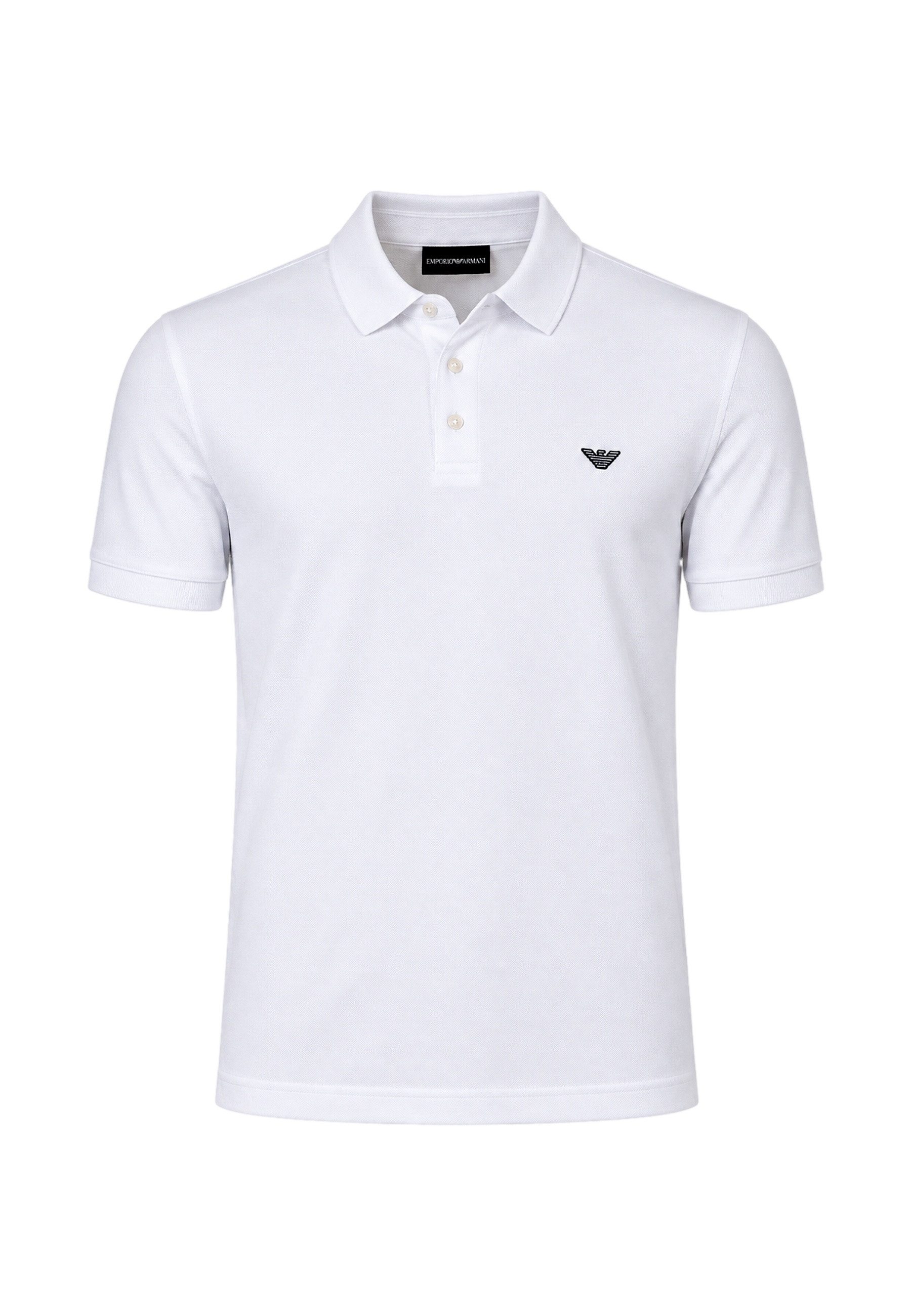 Emporio Armani Poloshirt Poloshirt Kurzarmshirt mit Polokragen (1-tlg., 1)